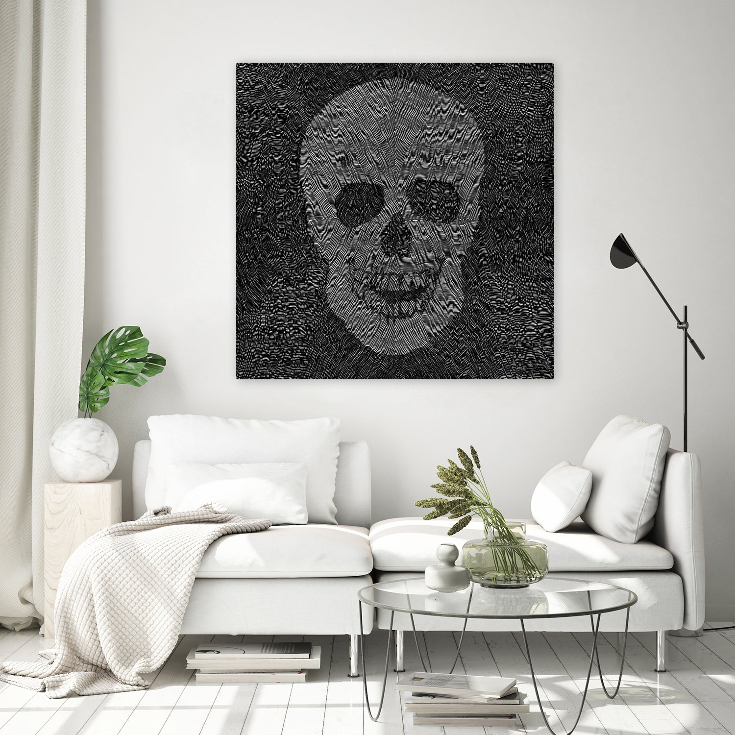 Memento Mori IV (17 hours) by Victor Fitzsimons on GIANT ART - black digital drawing