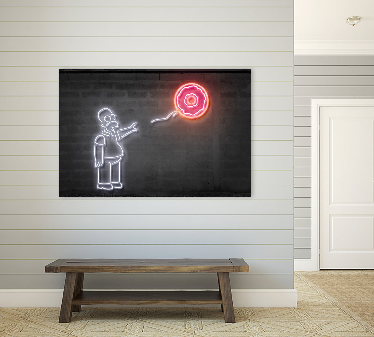 Donut balloon by Octavian Mihai Mielu on GIANT ART - pink 3d art