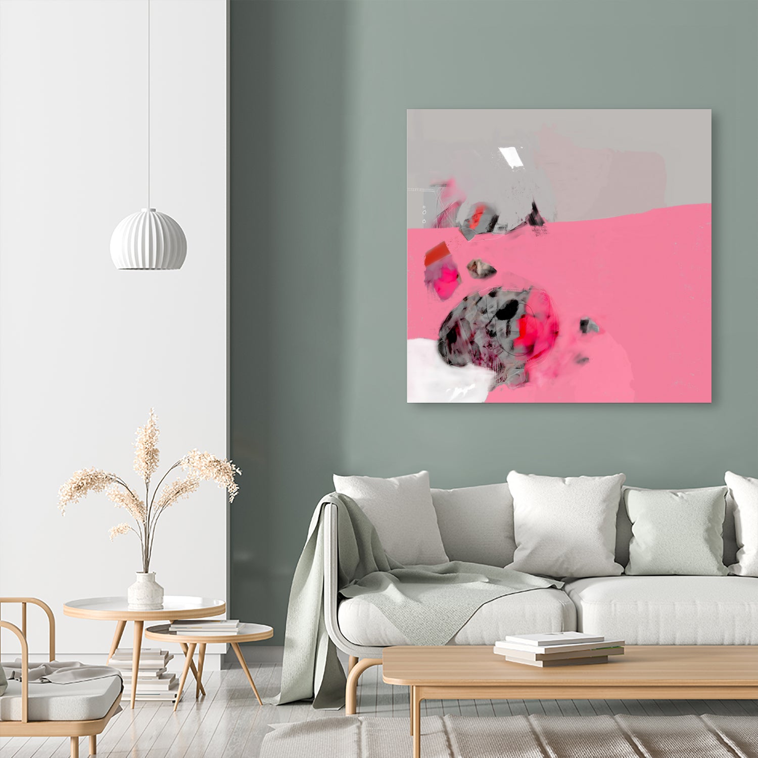 Volonté, by Octal Pixel on GIANT ART - pink digital painting