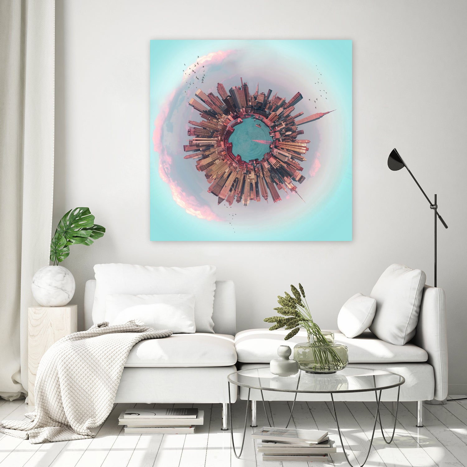 New York City mini world by Vin Zzep on GIANT ART - white photo illustration