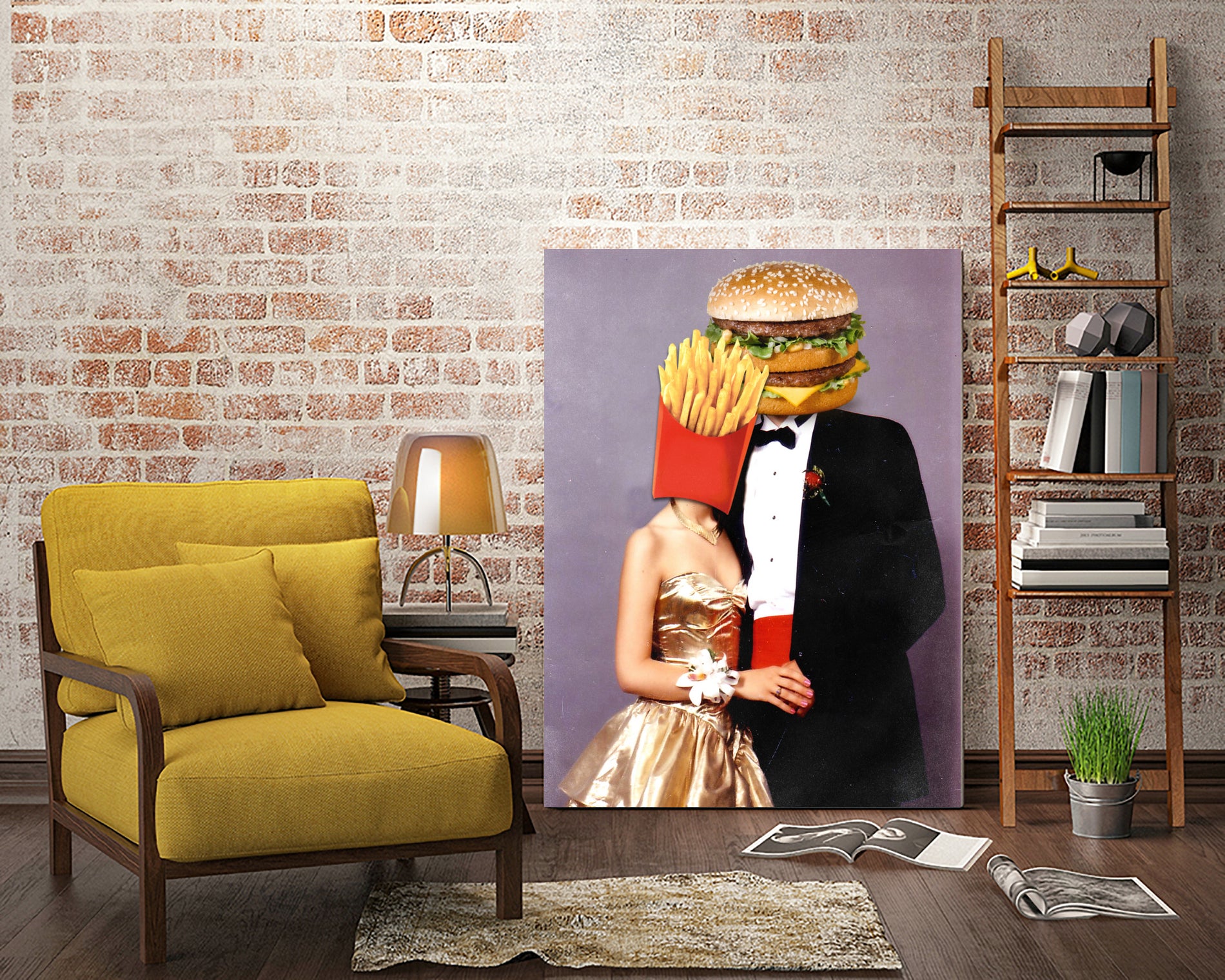 Perfect Match by Pedro Molina on GIANT ART - yellow photo manipulation