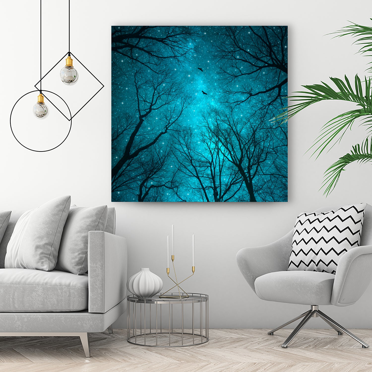 Stars Can't Shine Without Darkness by Soaring Anchor on GIANT ART - blue photo manipulation