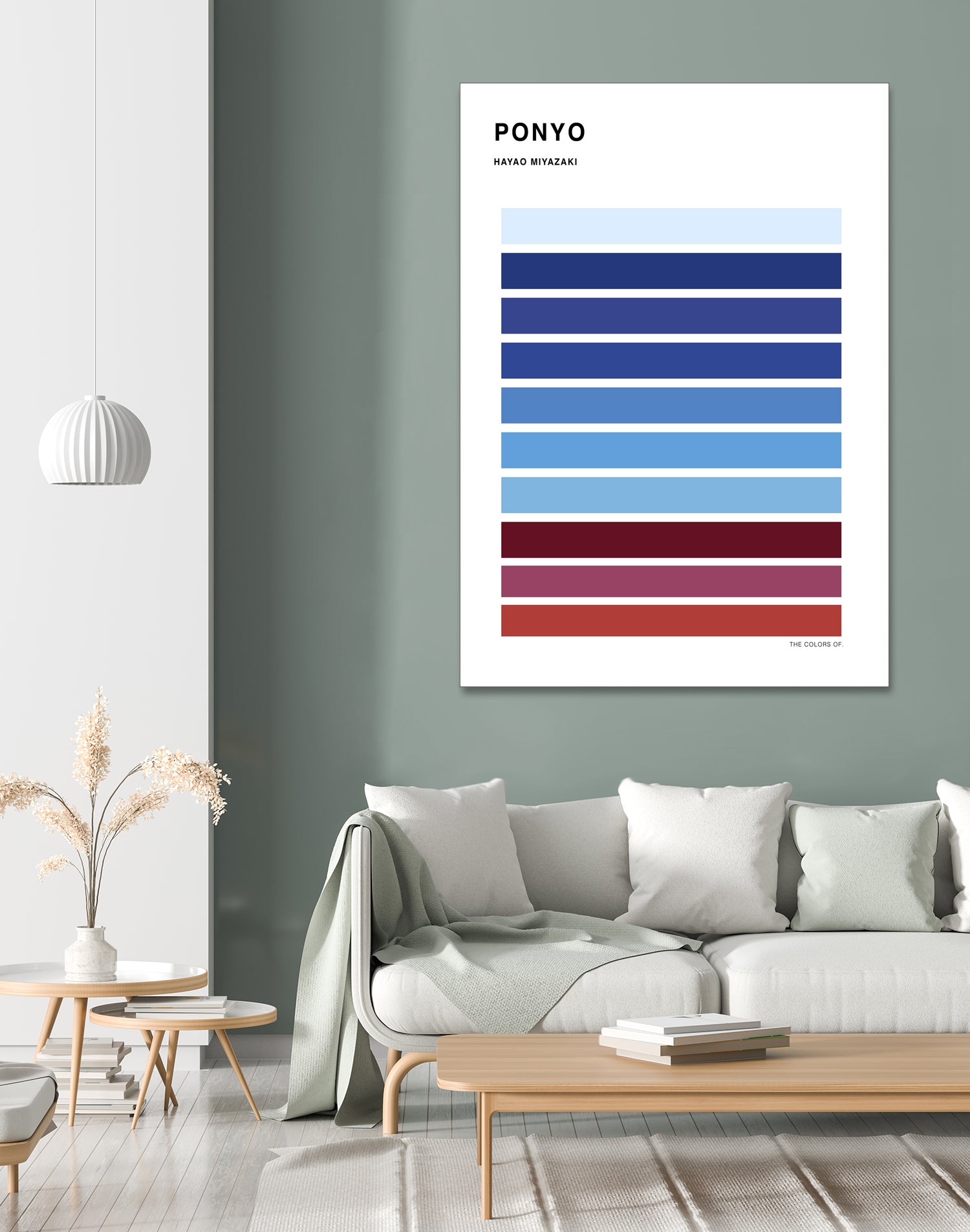 The Colors of Ponyo by Hyo Kim on GIANT ART - blue digital painting