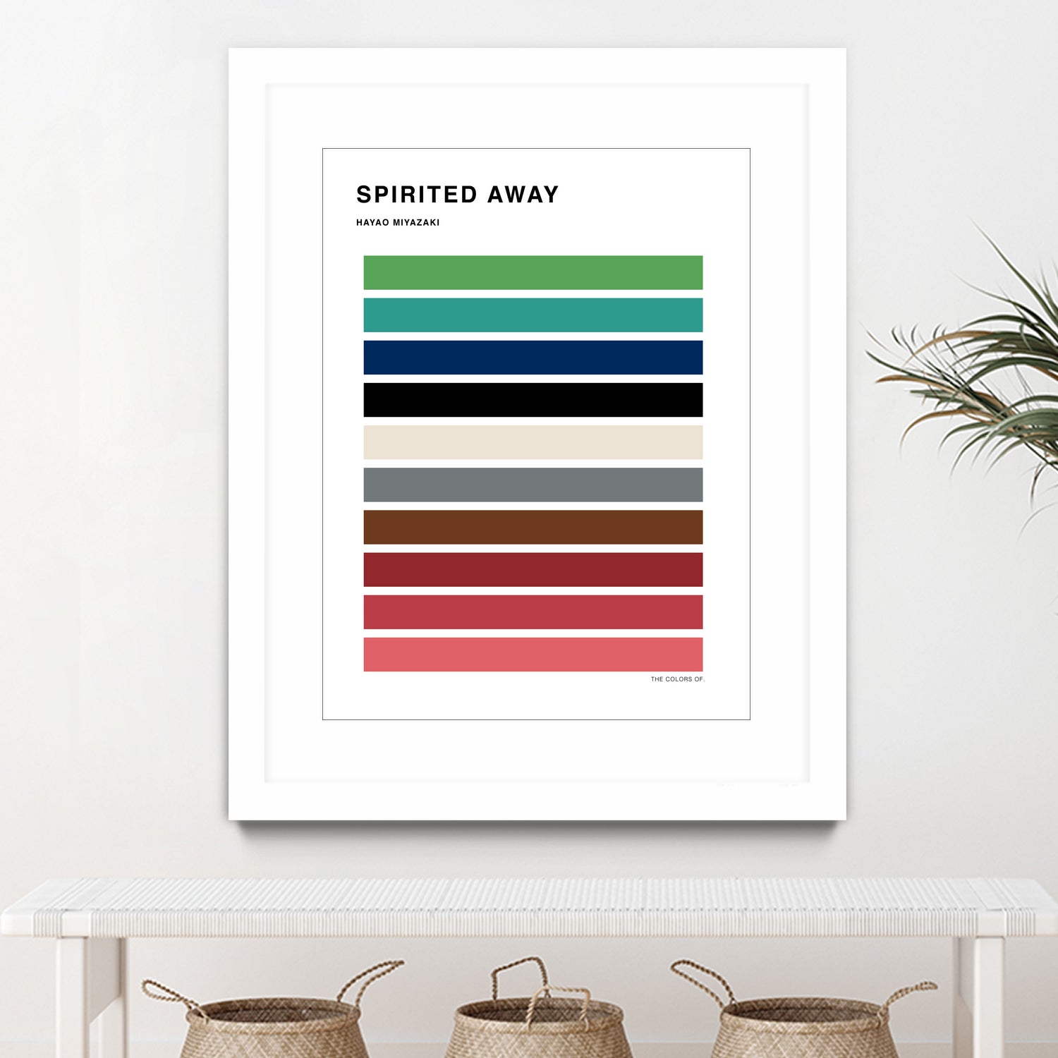 The Colors of Spirited Away by Hyo Kim on GIANT ART - black digital drawing