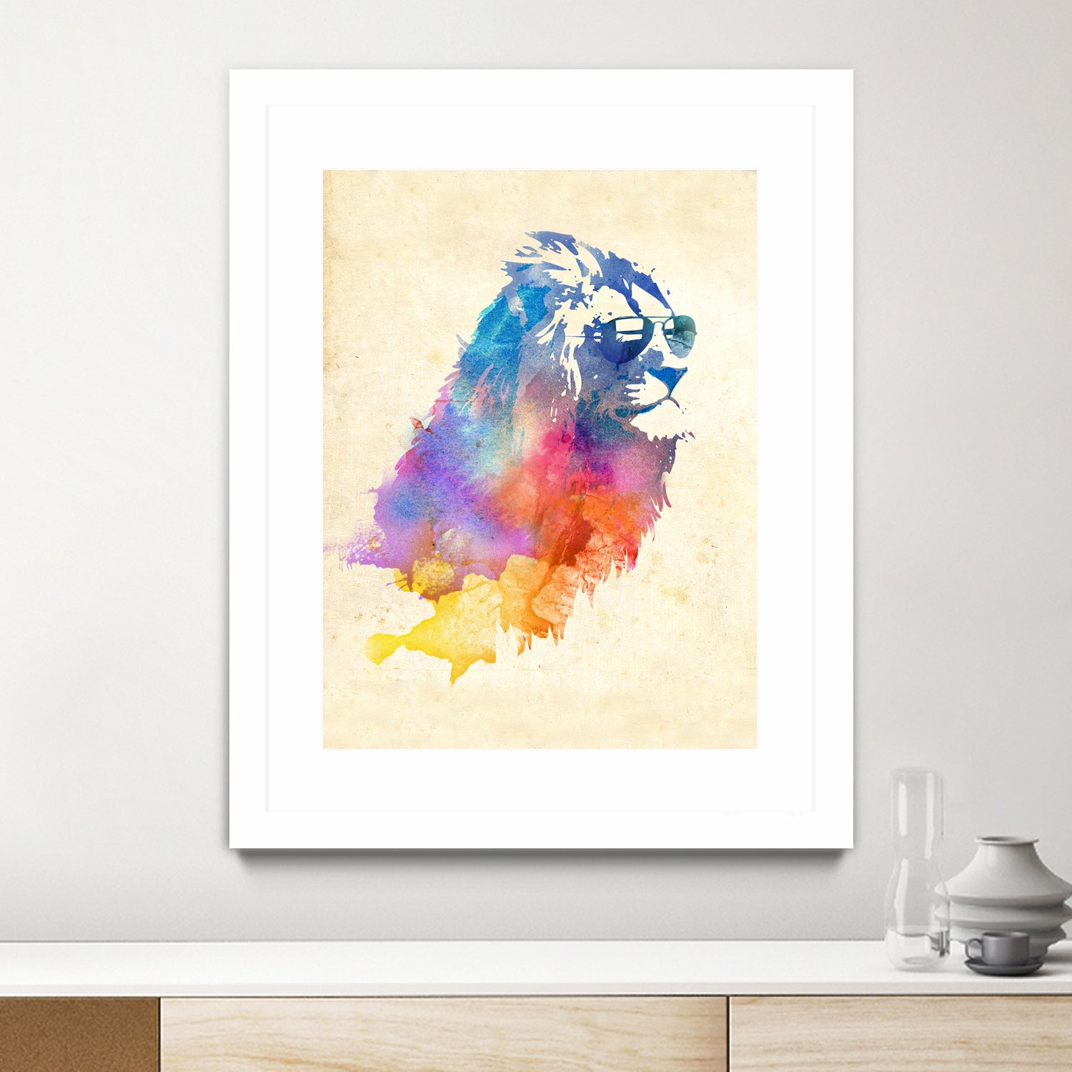 Sunny Leo by Robert Farkas on GIANT ART - red digital painting