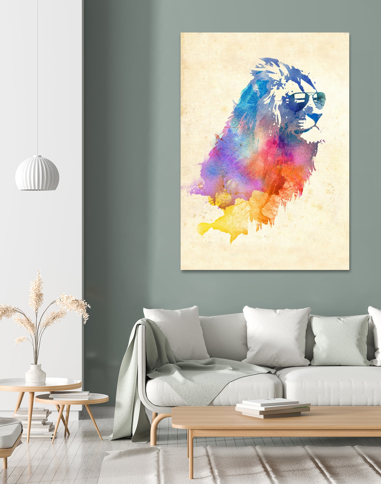 Sunny Leo by Robert Farkas on GIANT ART - red digital painting