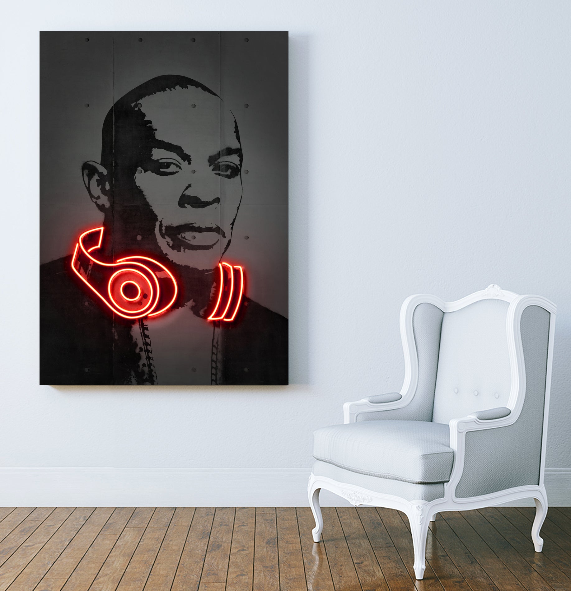 Dr Dre by Octavian Mihai Mielu on GIANT ART - red digital drawing