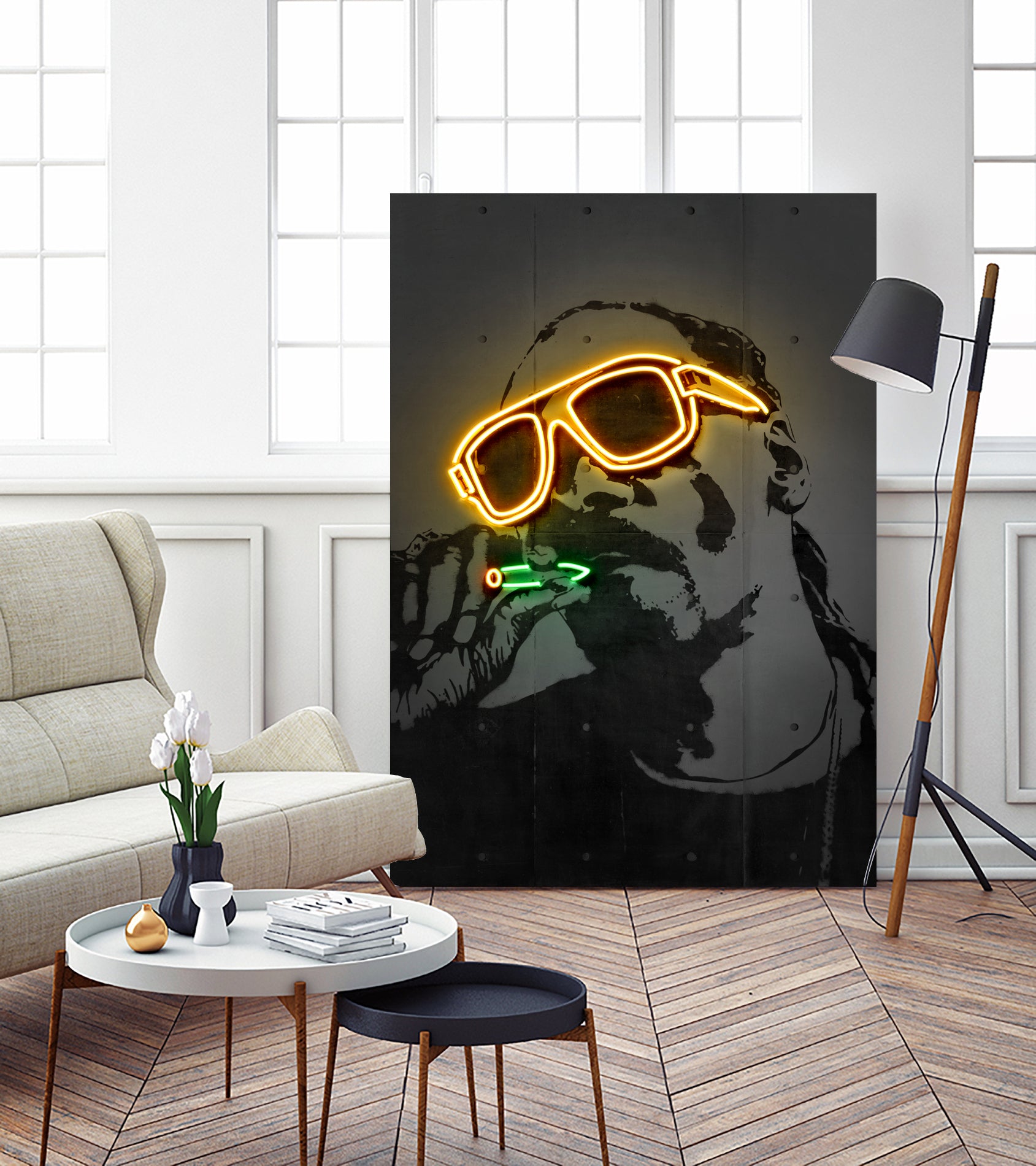 Snoop by Octavian Mihai Mielu on GIANT ART - yellow digital drawing