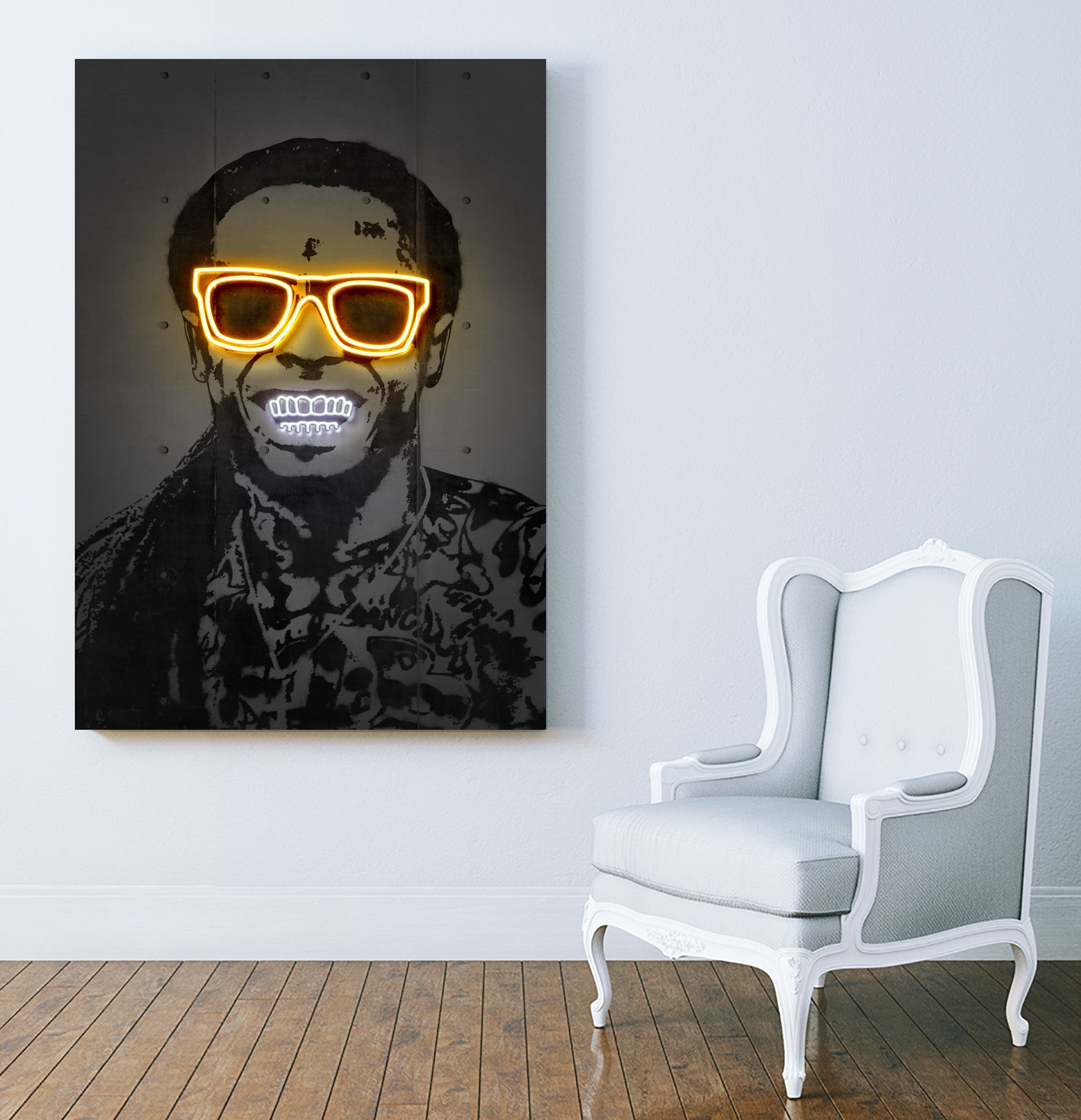 Lil Wayne by Octavian Mihai Mielu on GIANT ART - yellow digital drawing