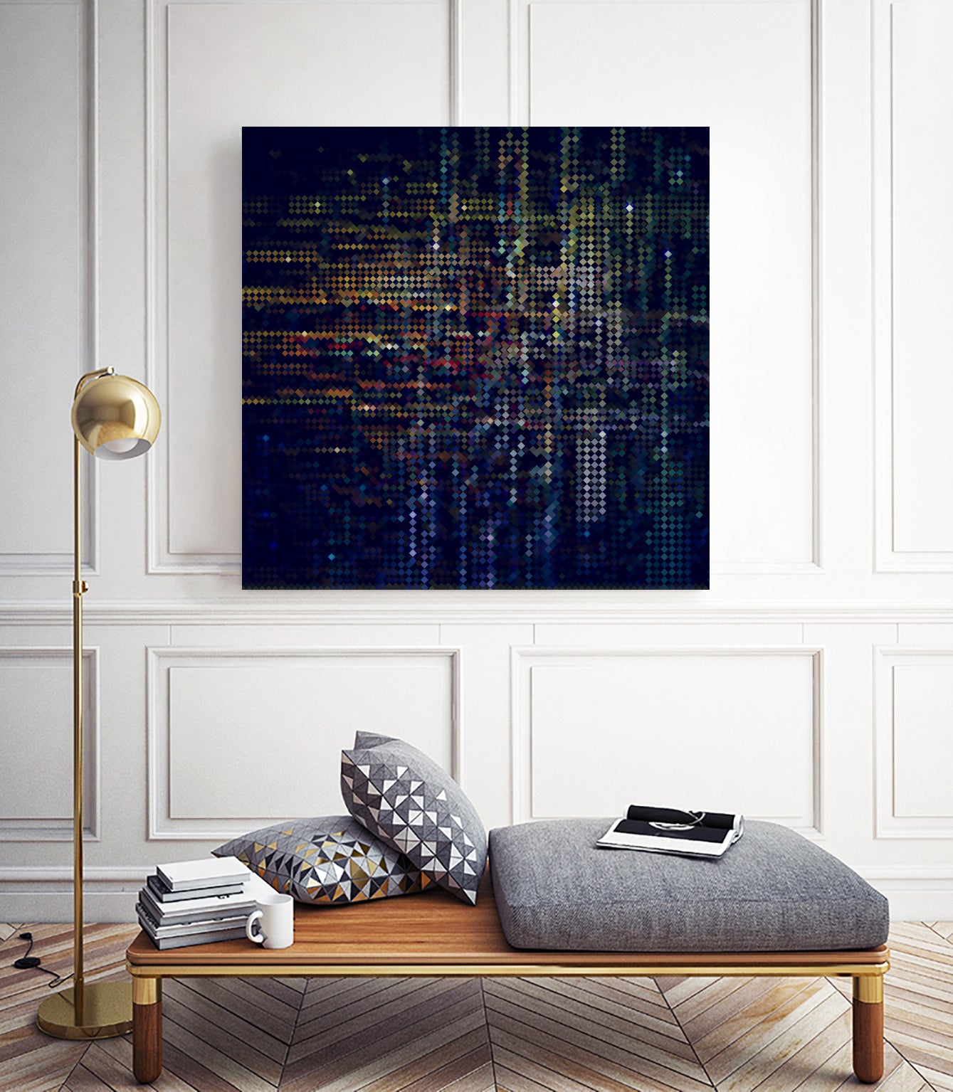 Electric City (2) by Angelo Cerantola on GIANT ART - black vector illustration