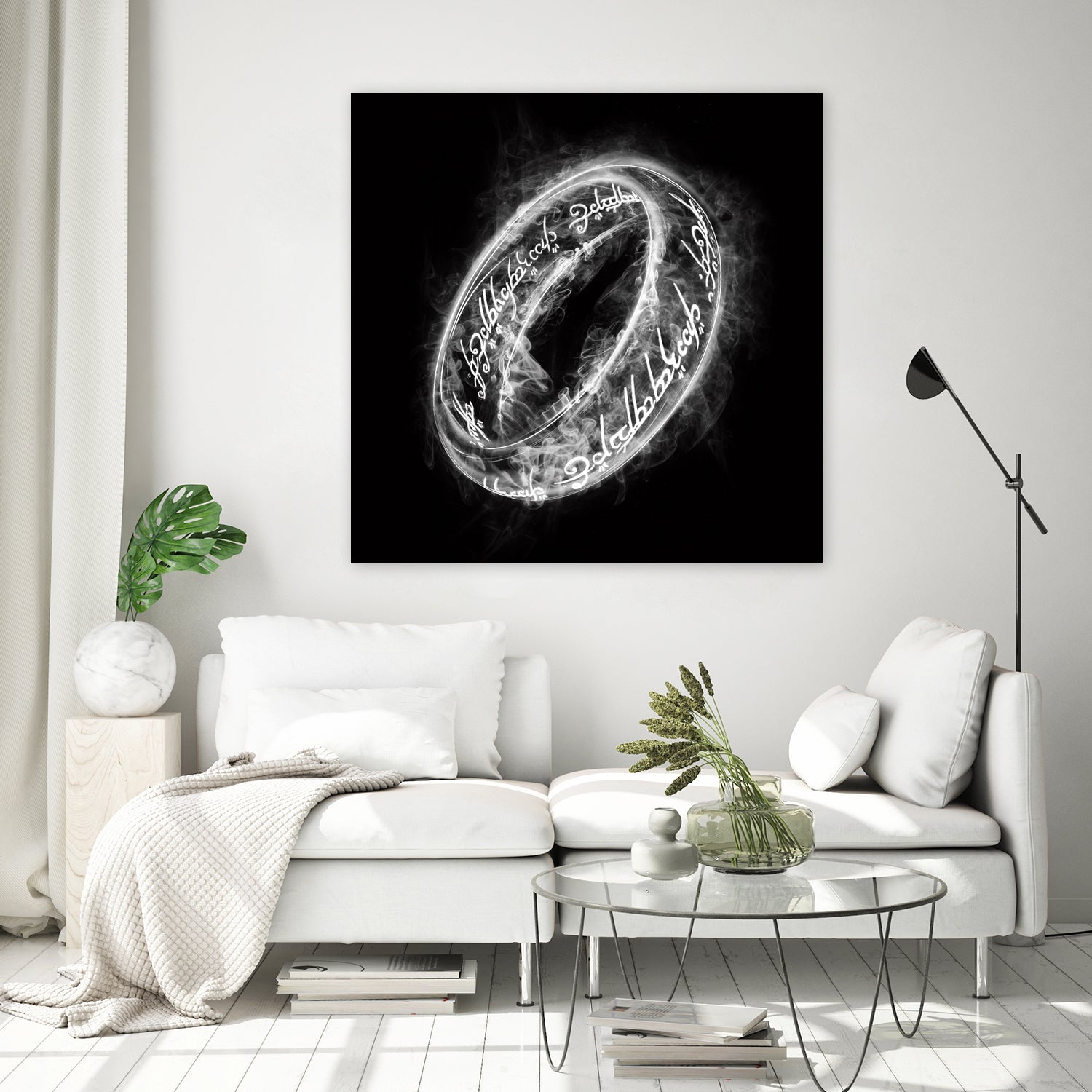 Smoky Ring by bruno clasca on GIANT ART - black digital drawing