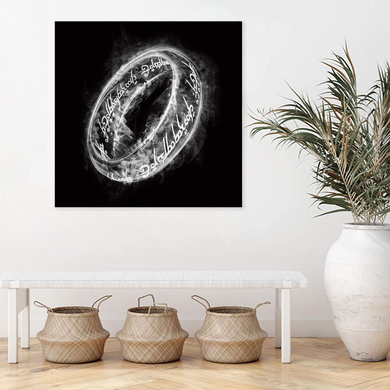 Smoky Ring by bruno clasca on GIANT ART - black digital drawing