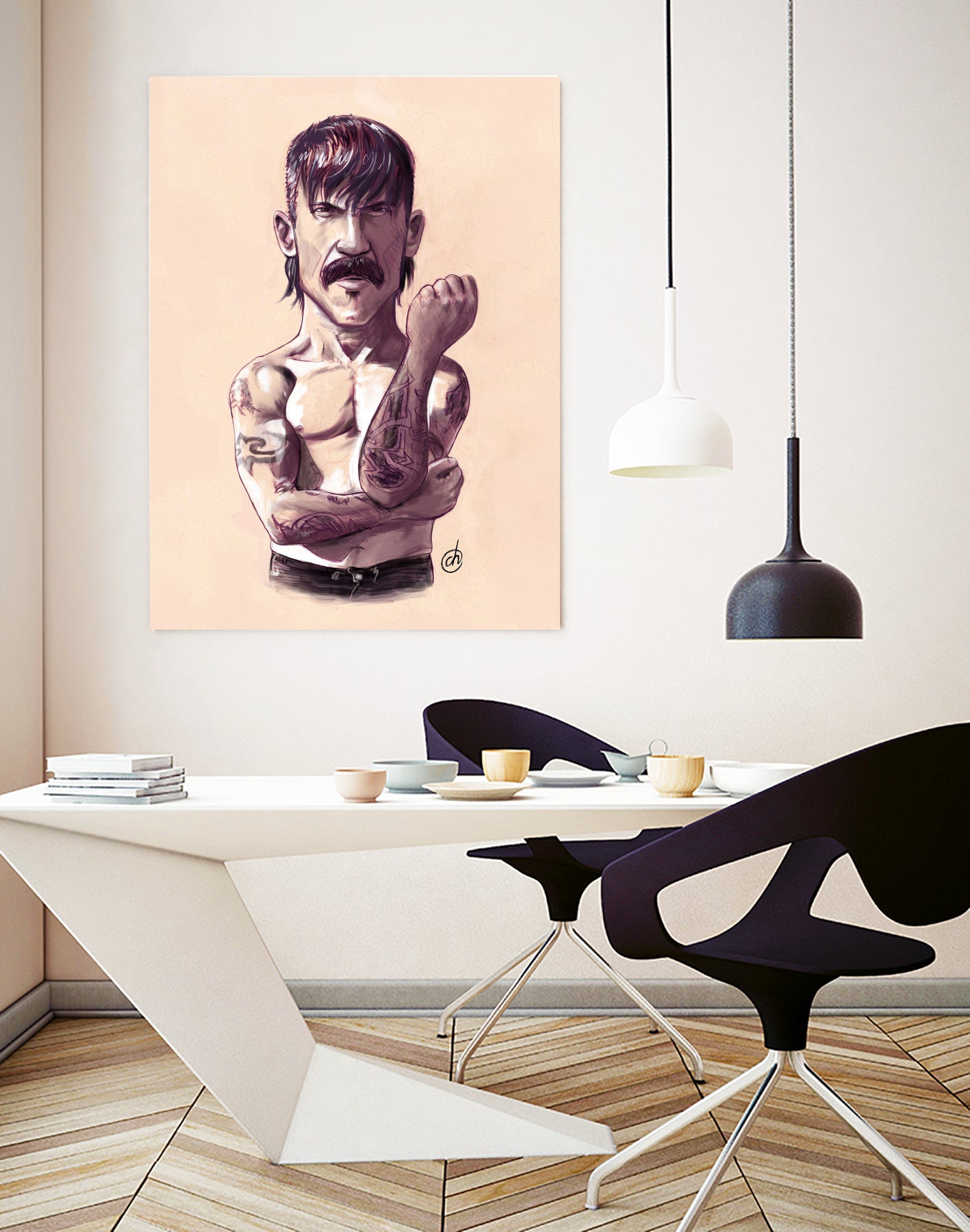 Anthony Kiedis - Unlimited Love by Charlie Casado on GIANT ART - white character design