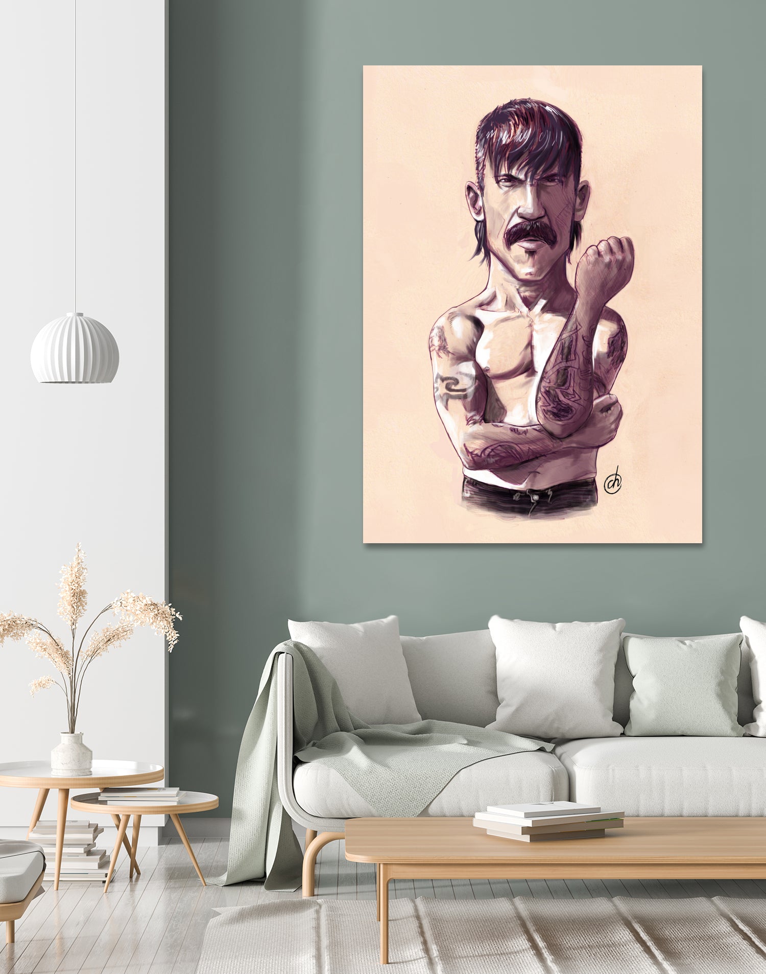 Anthony Kiedis - Unlimited Love by Charlie Casado on GIANT ART - white character design