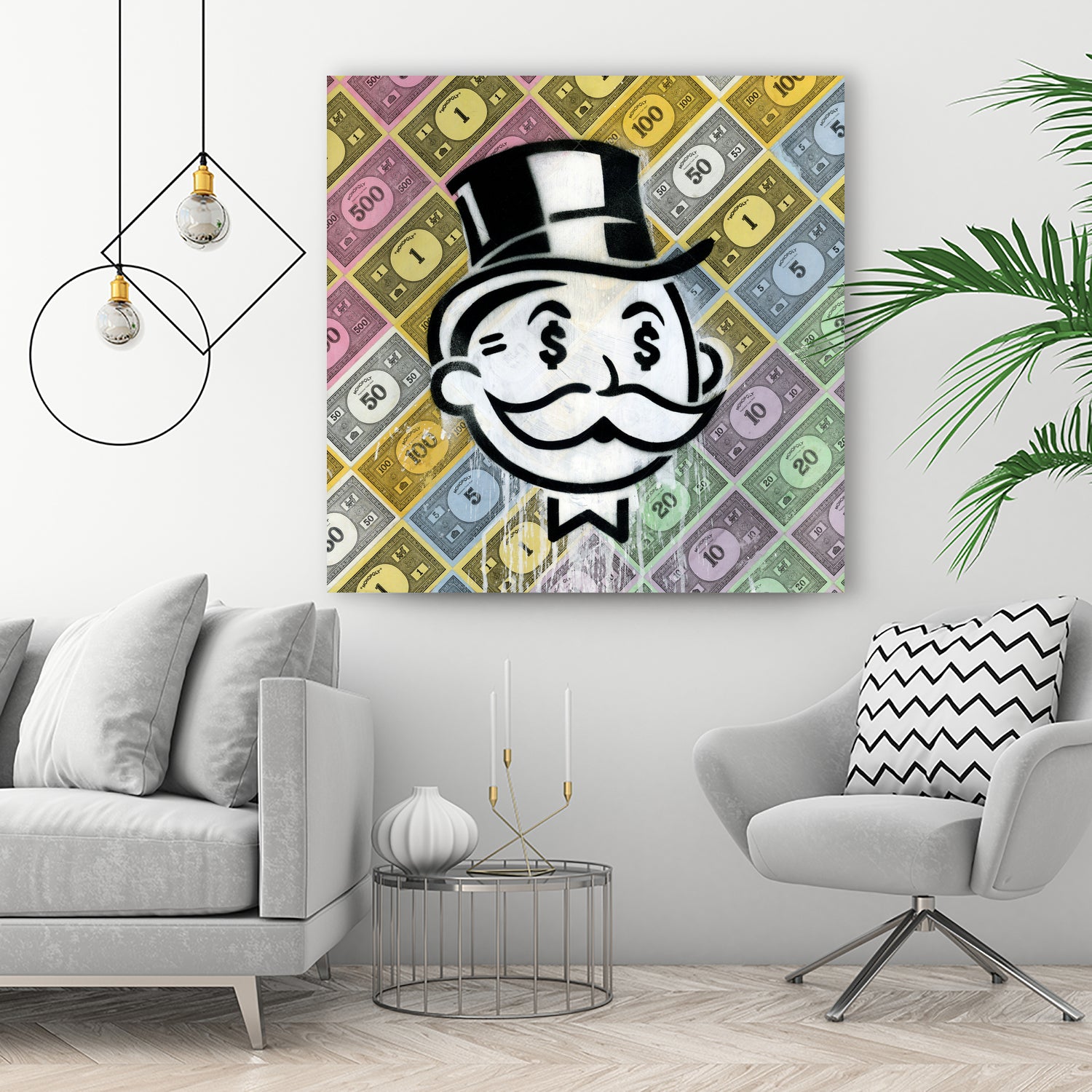 Another Day - Another Dollar by Andrew Turner on GIANT ART - black mixed media