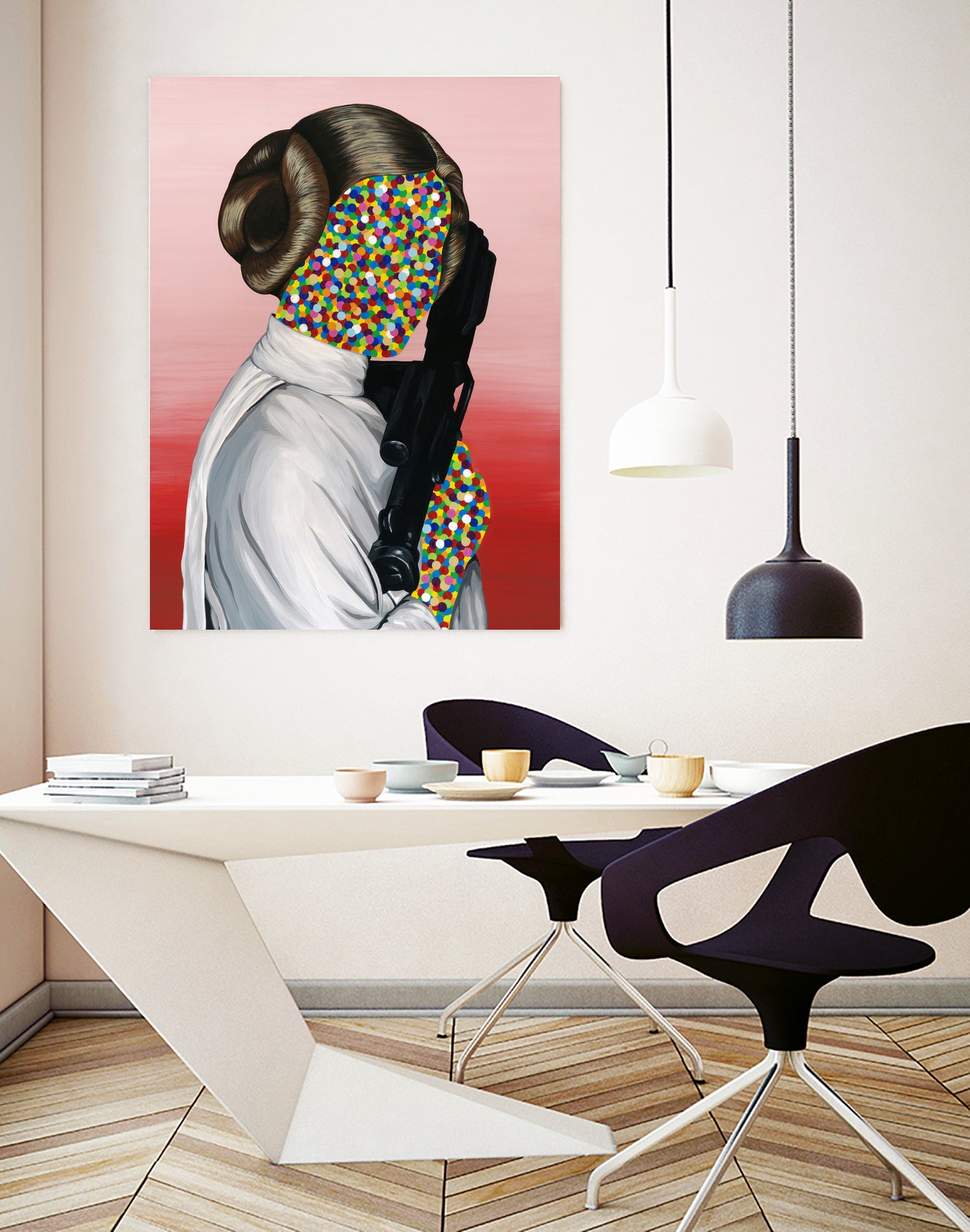 Rebel Scum 02 by Andrew Turner on GIANT ART - red mixed media