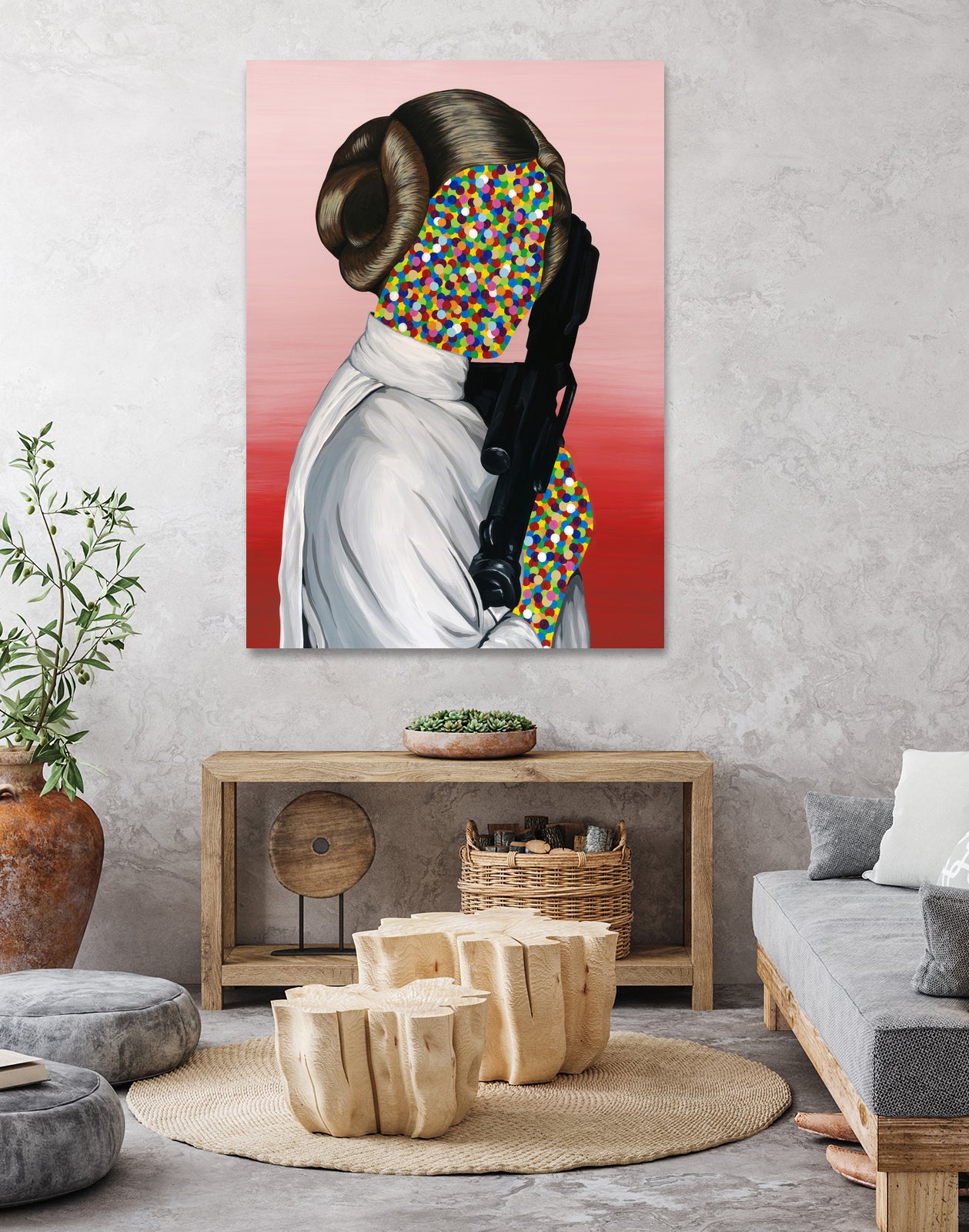 Rebel Scum 02 by Andrew Turner on GIANT ART - red mixed media