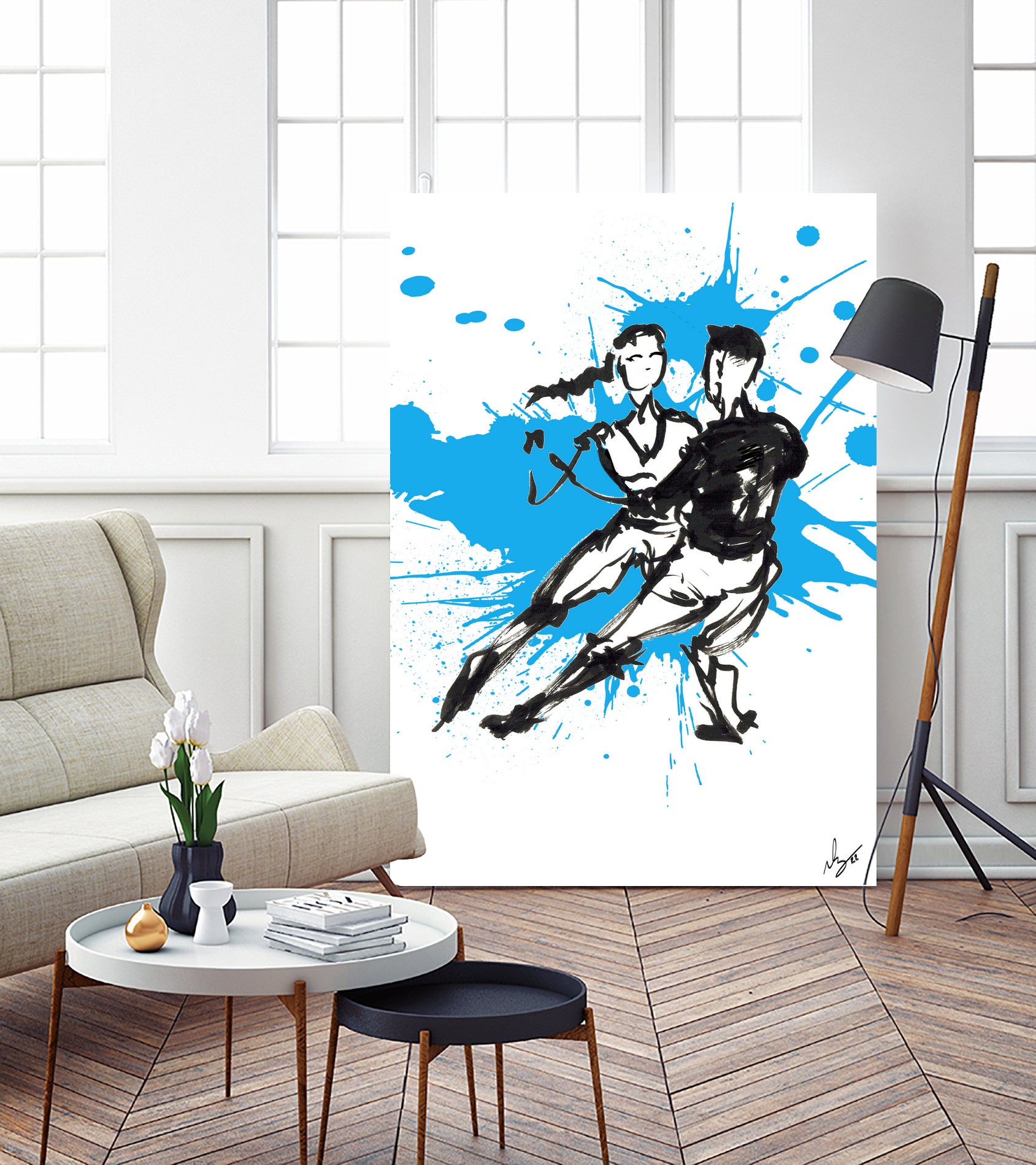 DancInk Folks-16 by Nicolas Lachance-Brais on GIANT ART - white digital drawing