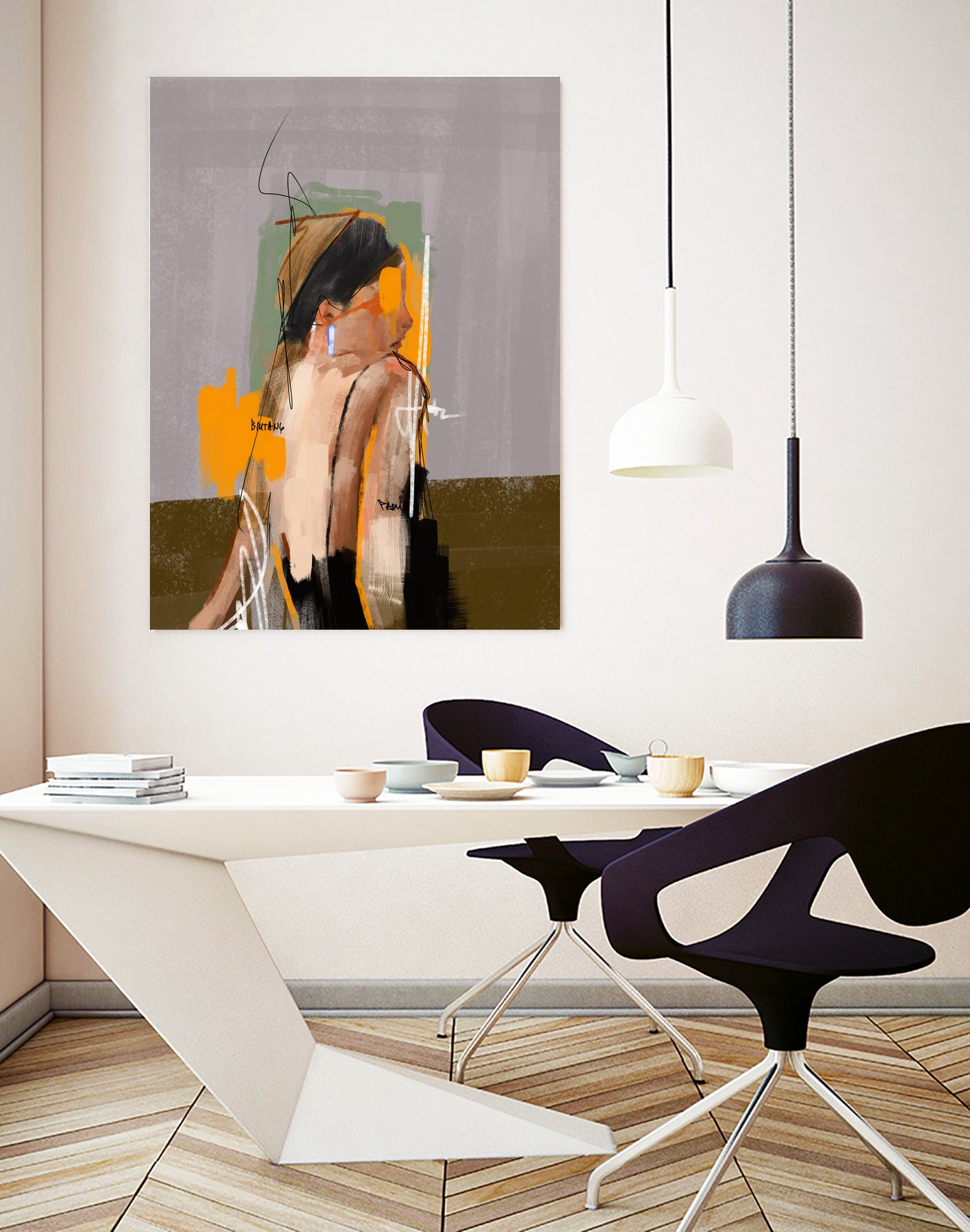 WONDERER by Bintang Padu on GIANT ART - gray digital painting