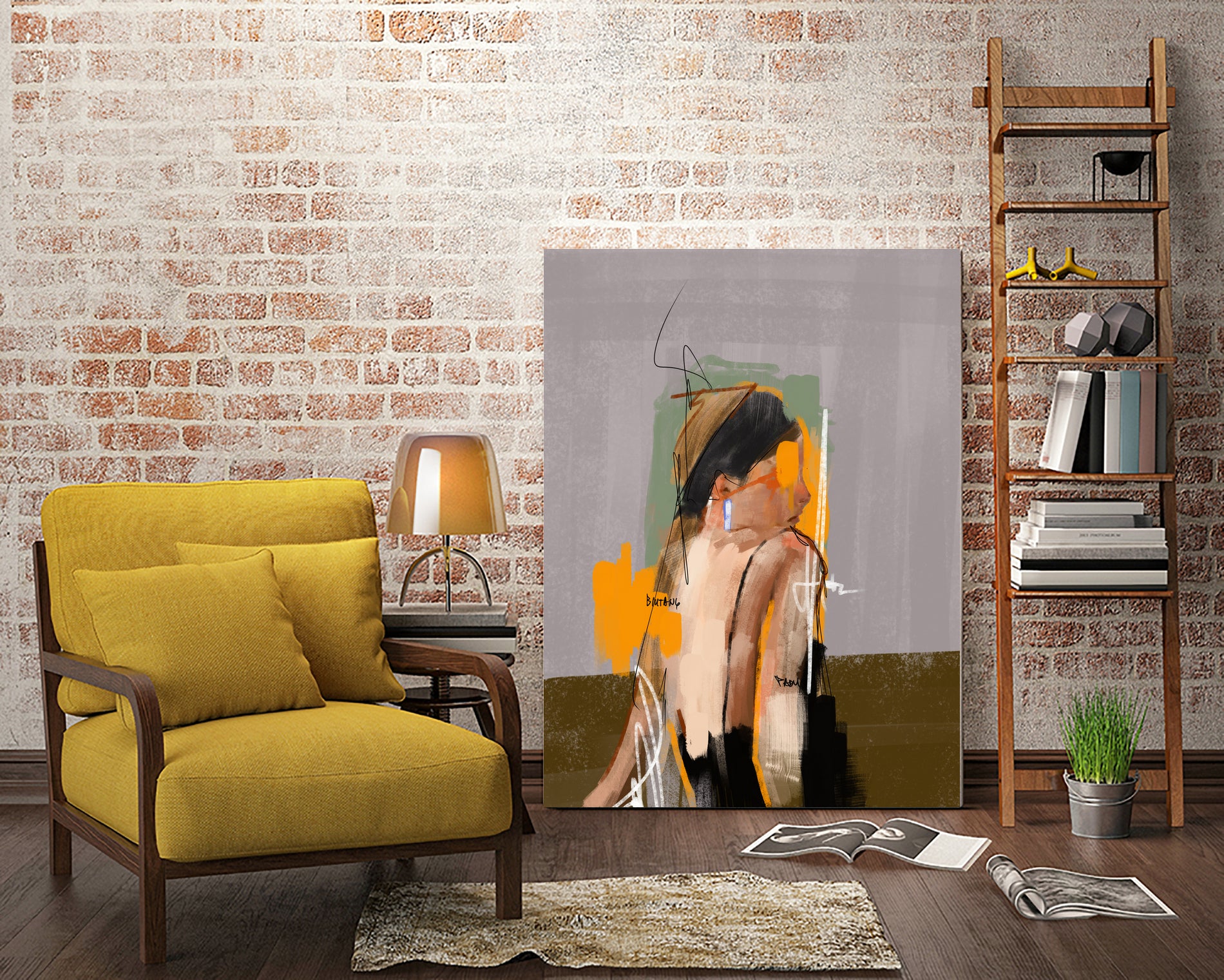 WONDERER by Bintang Padu on GIANT ART - gray digital painting