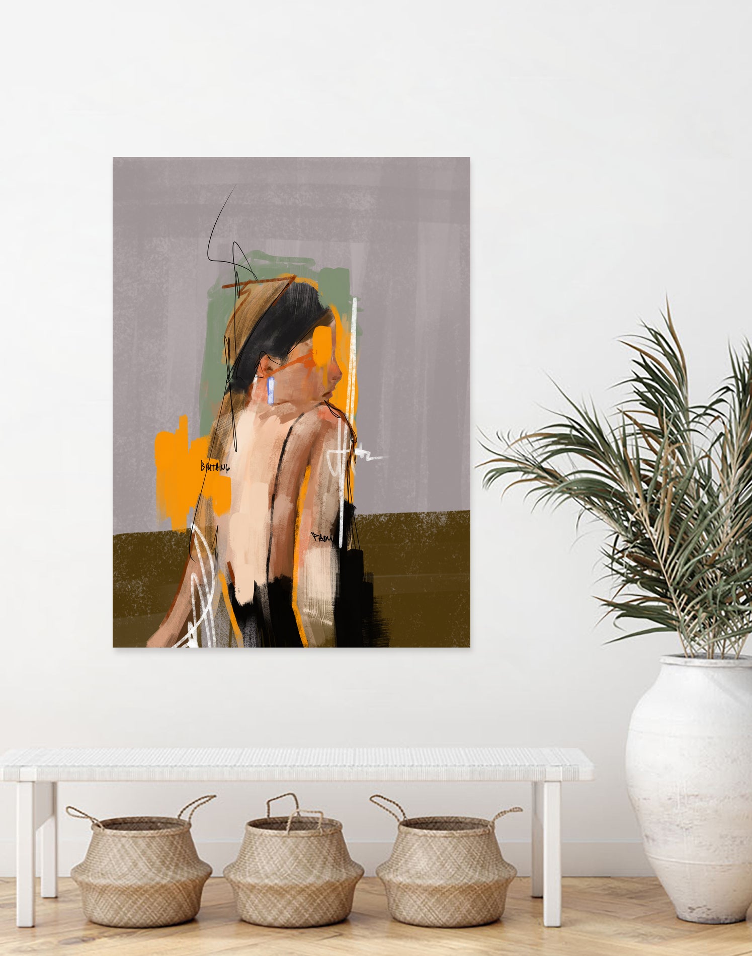 WONDERER by Bintang Padu on GIANT ART - gray digital painting