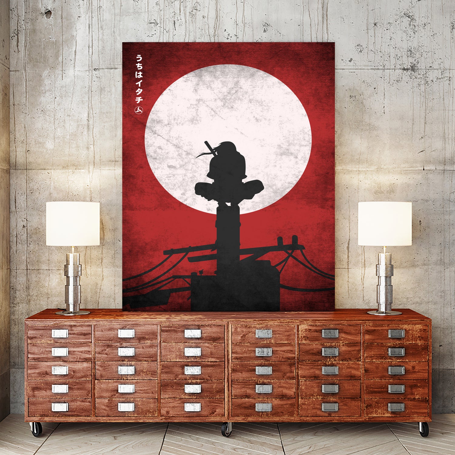 Itachi by saufa haqqi on GIANT ART - red character design