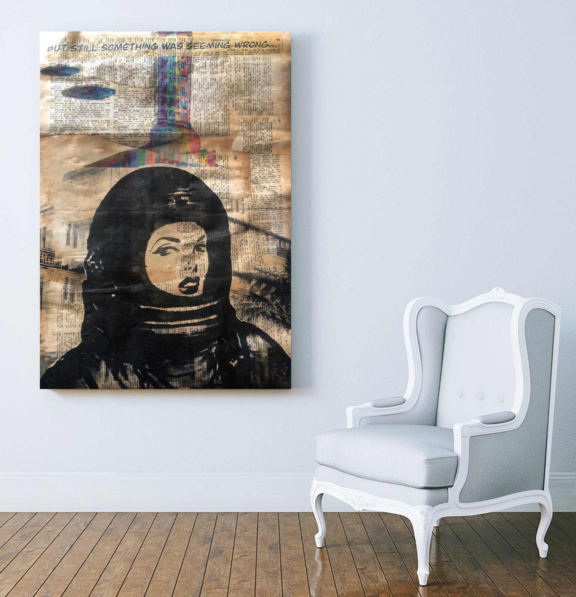 Ufo Invasion | Graffiti wall | Pop art by TULIO ALMEIDA on GIANT ART - brown mixed media