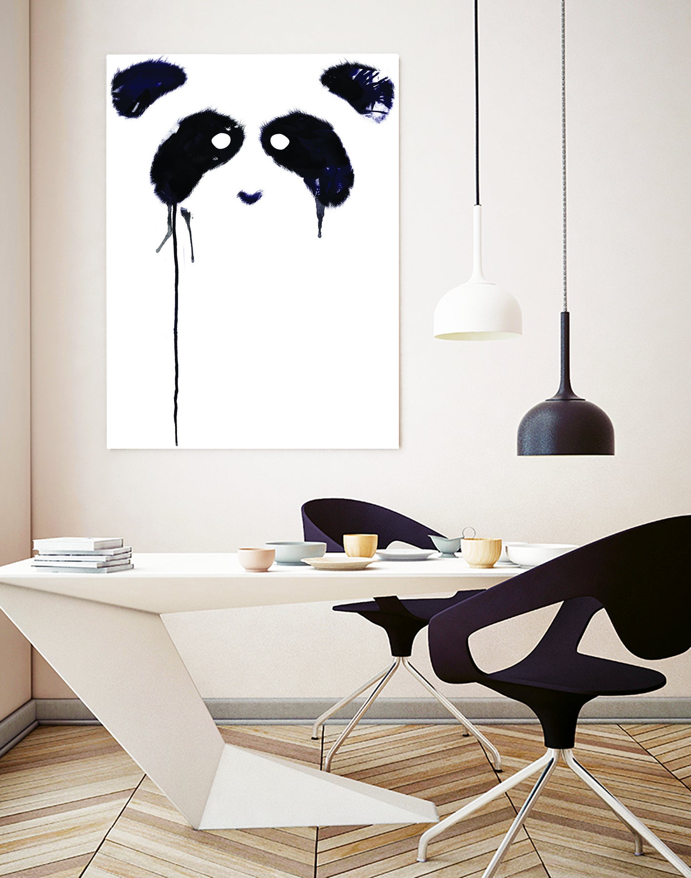 Panda by Tobias Fonseca on GIANT ART - white digital drawing