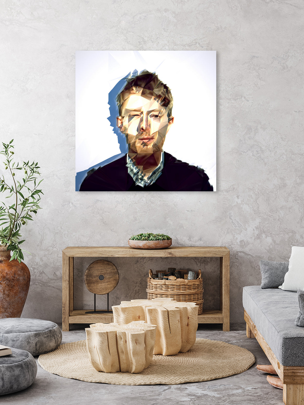 Poly Yorke by Jose-Carlos Matias on GIANT ART - white digital drawing