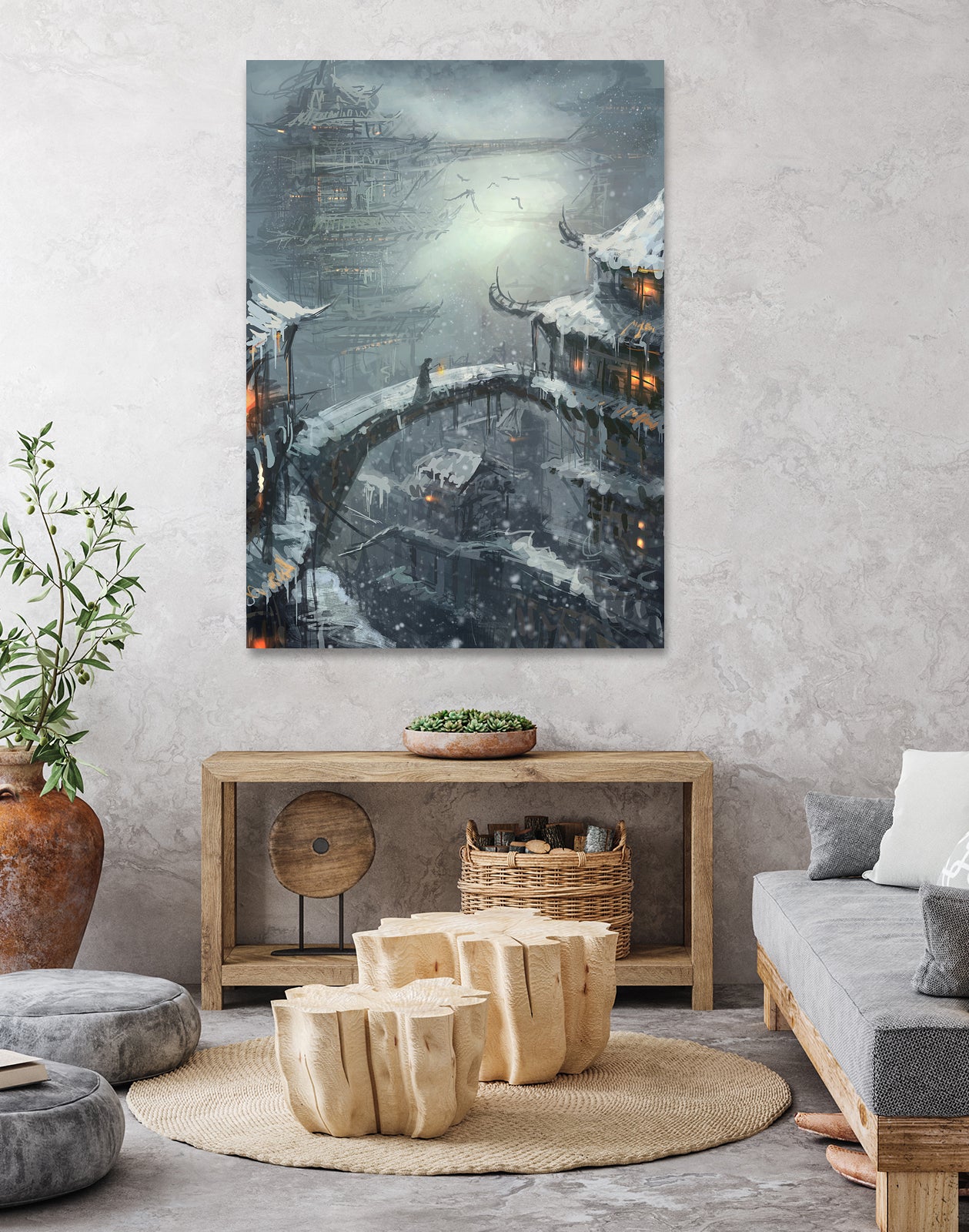 Winter by Ling Wang on GIANT ART - digital painting