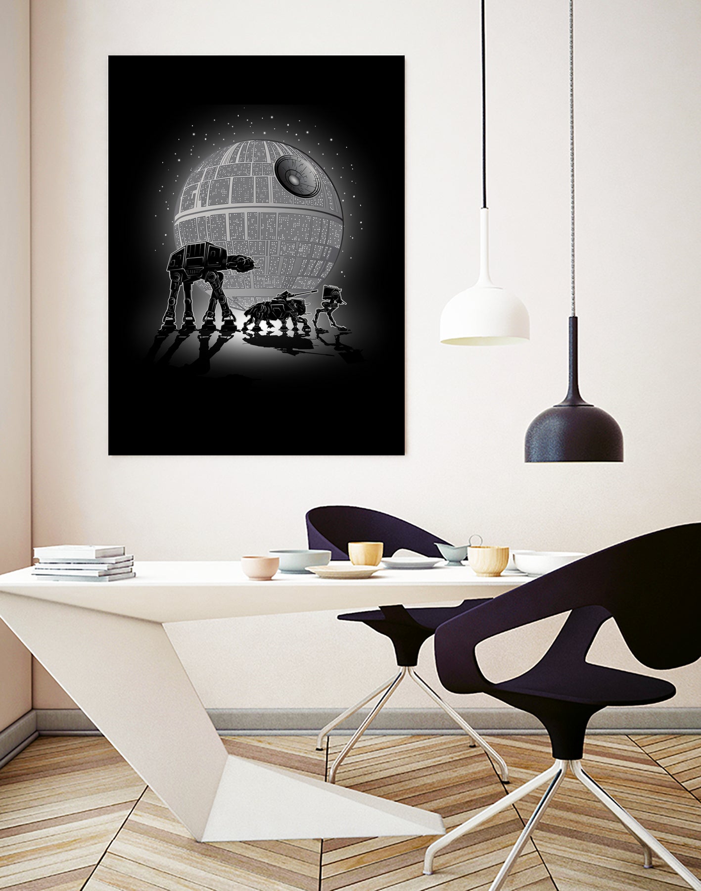 Death Star by Antonio Camarena on GIANT ART - black digital painting