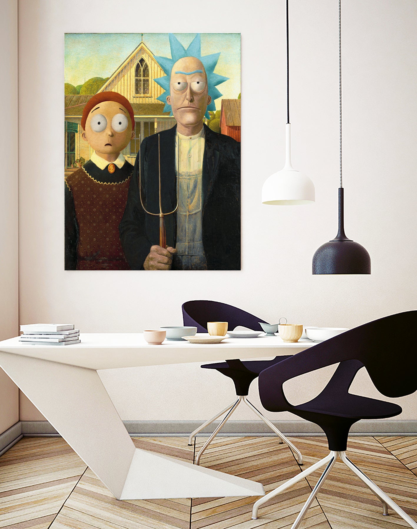 Meanwhile in a parallel universe by André Guldhjärta on GIANT ART - brown digital painting