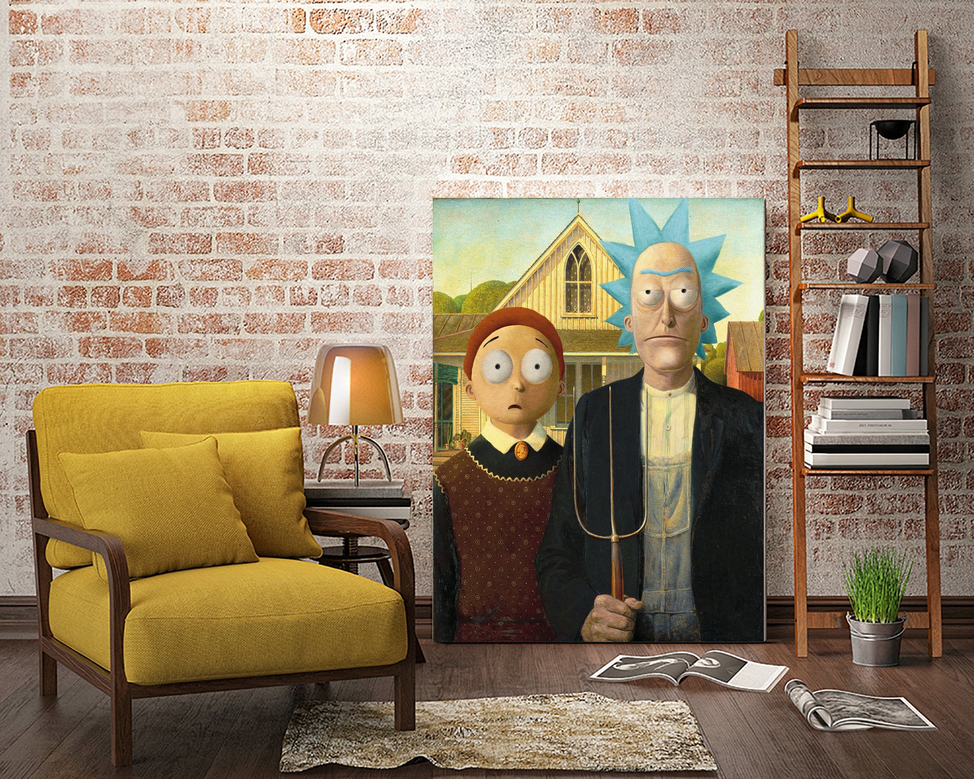 Meanwhile in a parallel universe by André Guldhjärta on GIANT ART - brown digital painting