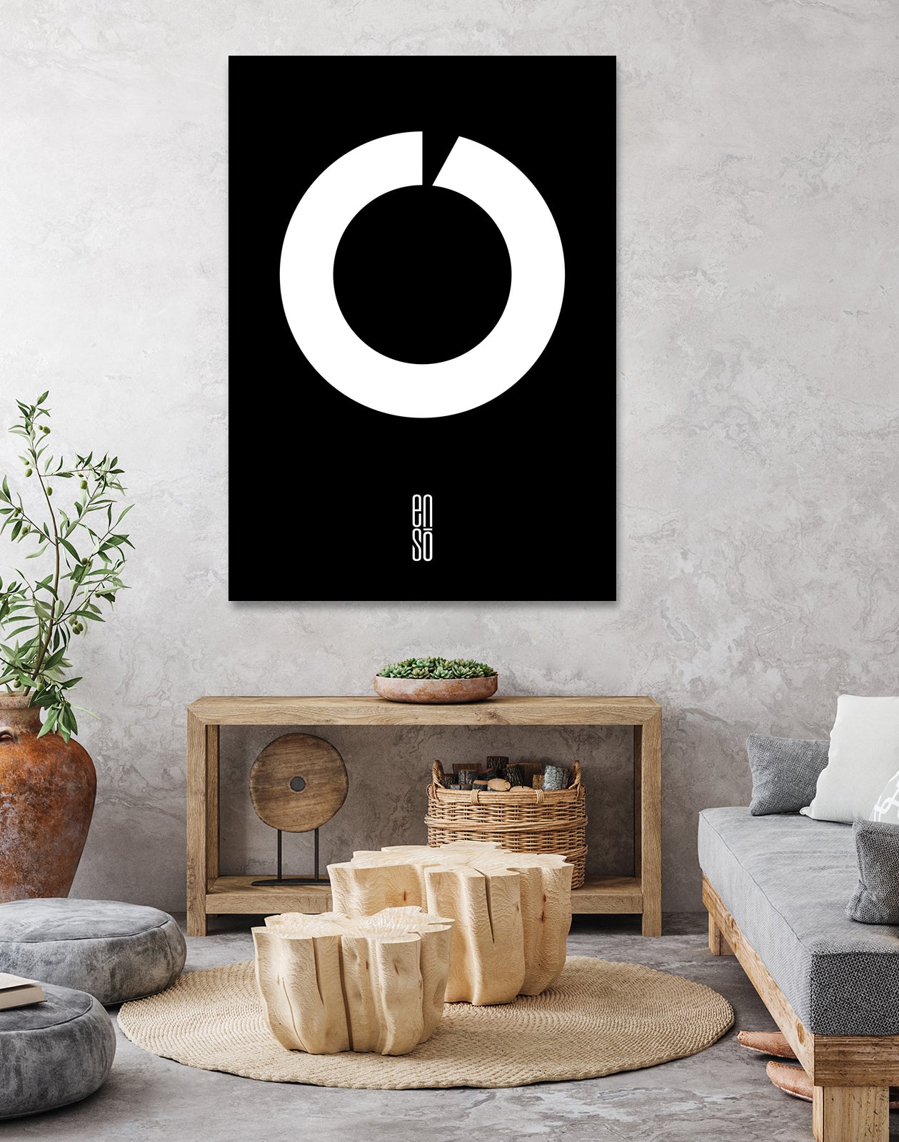 ENSO IN SWITZERLAND by Paolo Bordegoni on GIANT ART - black typography