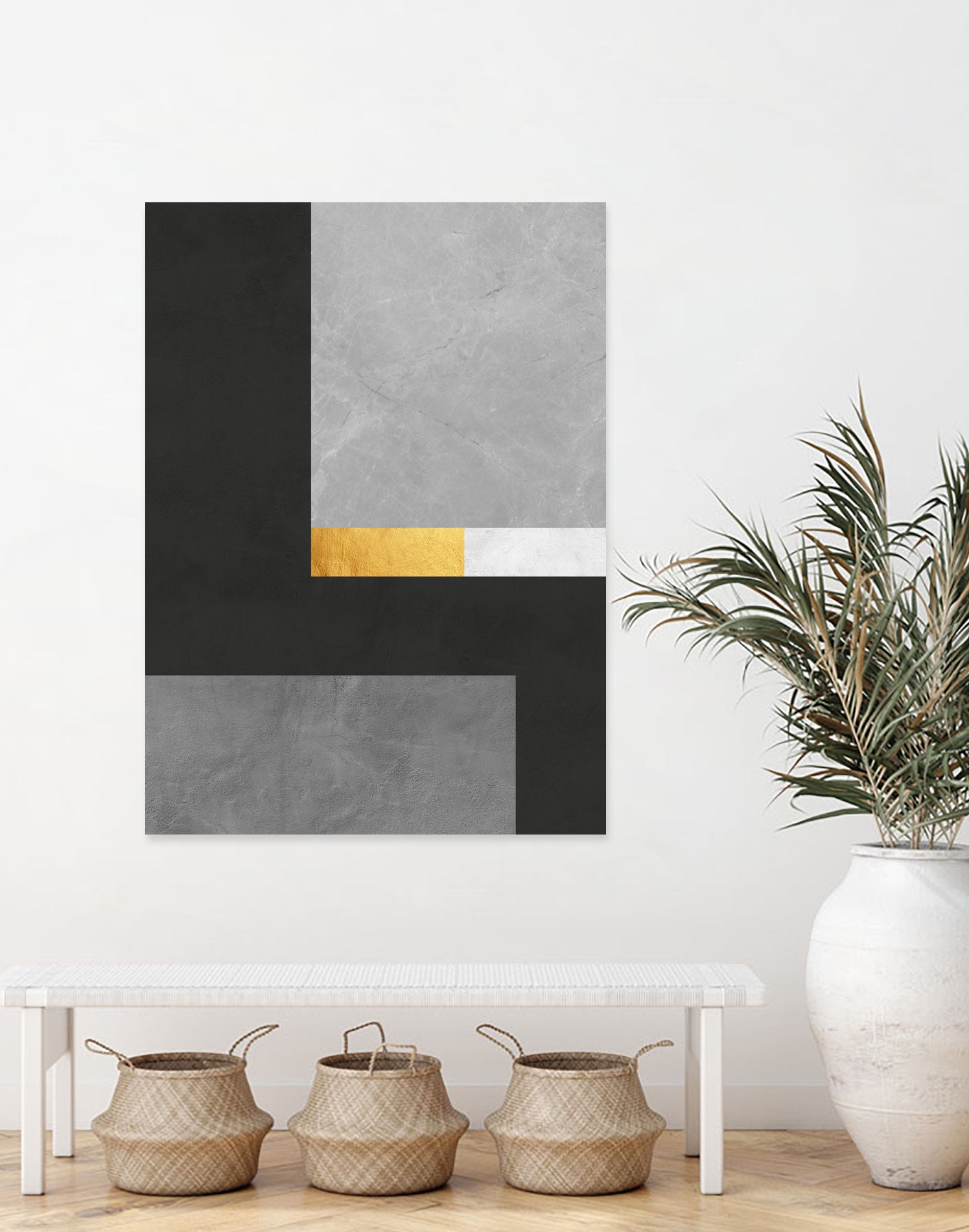 Concrete geometry 08 by Vitor Costa on GIANT ART - gray digital painting