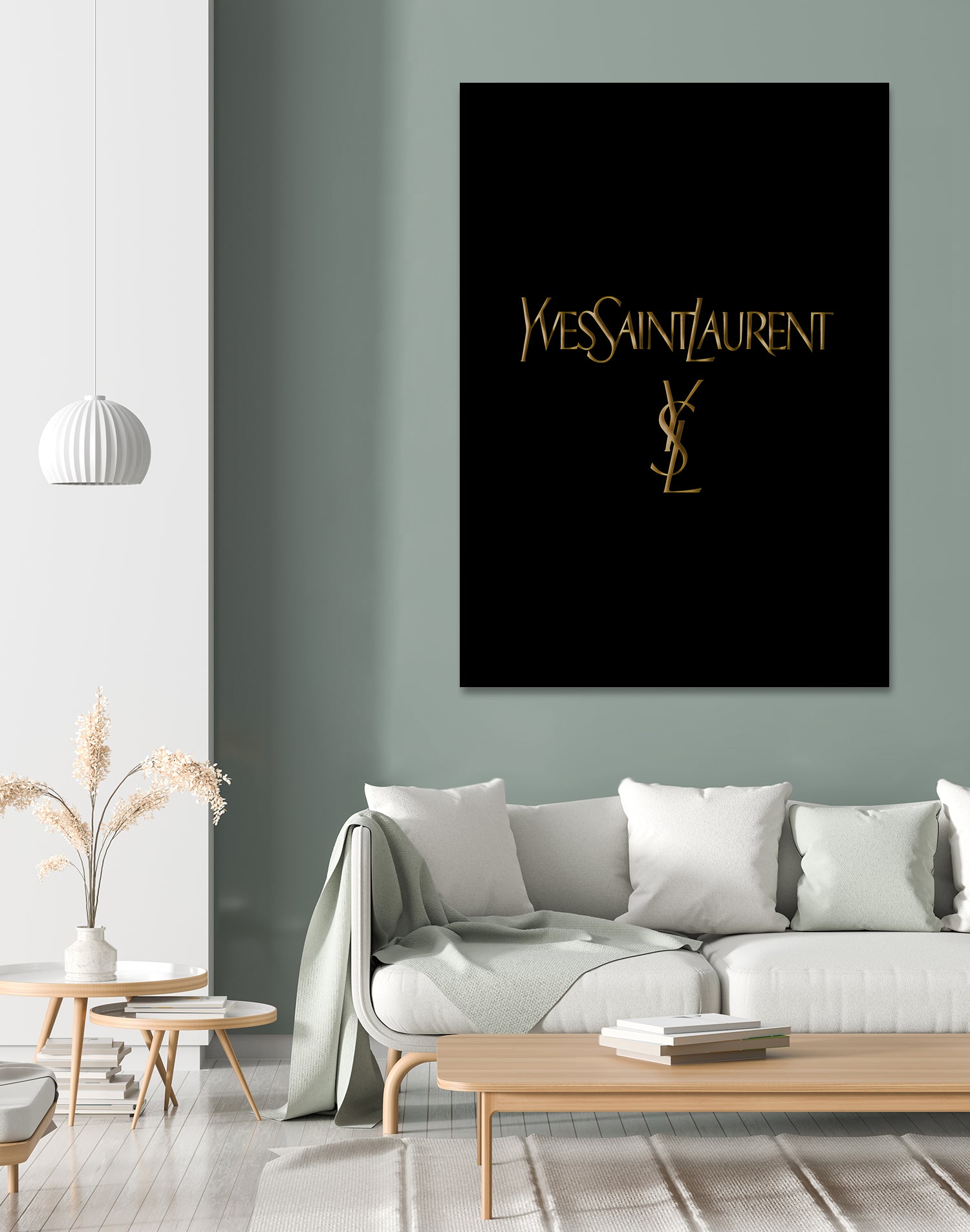 yves saint laurent by miguel angel romero franco on GIANT ART - black digital drawing