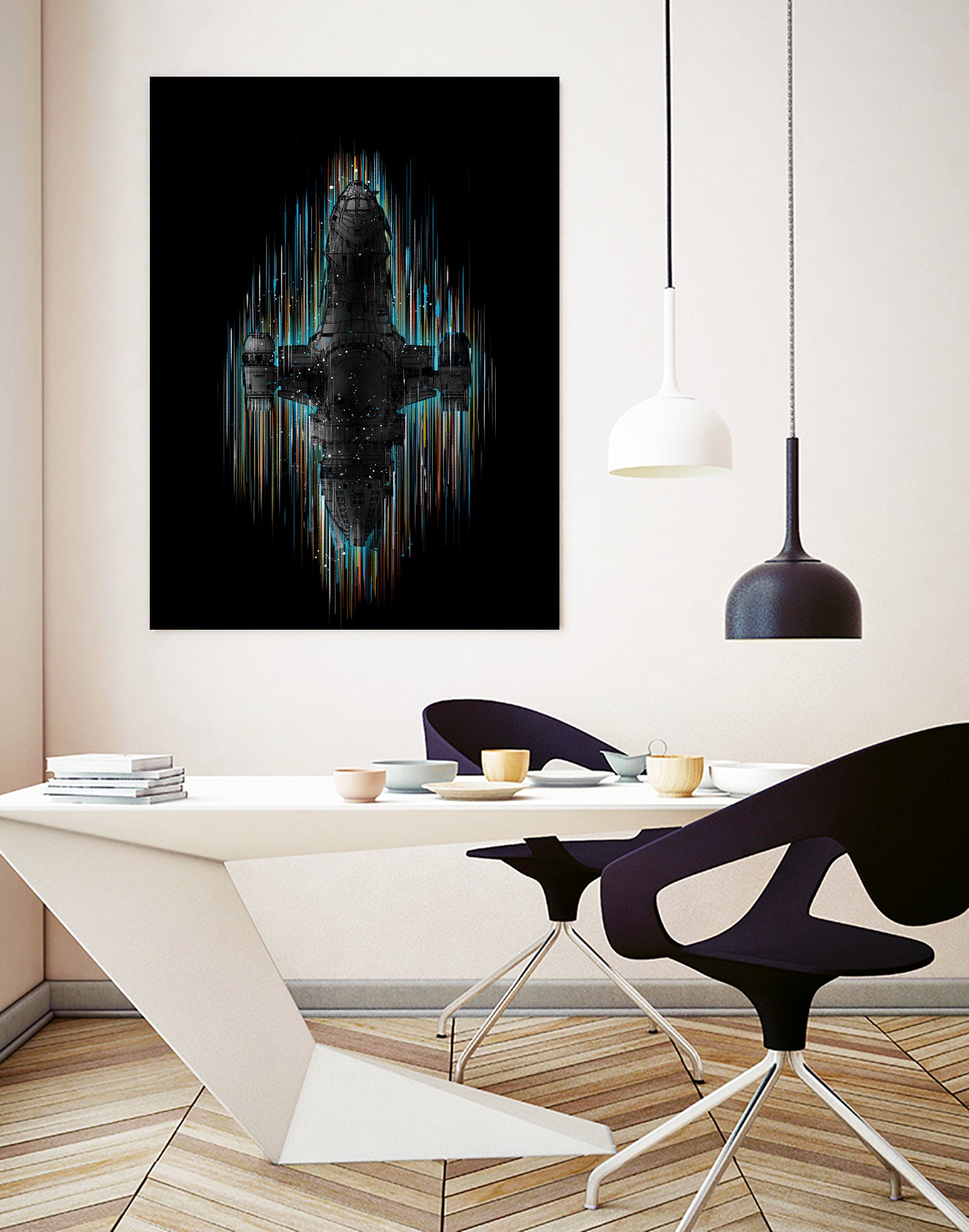 neon shiny by frederic levy-hadida on GIANT ART - black digital drawing