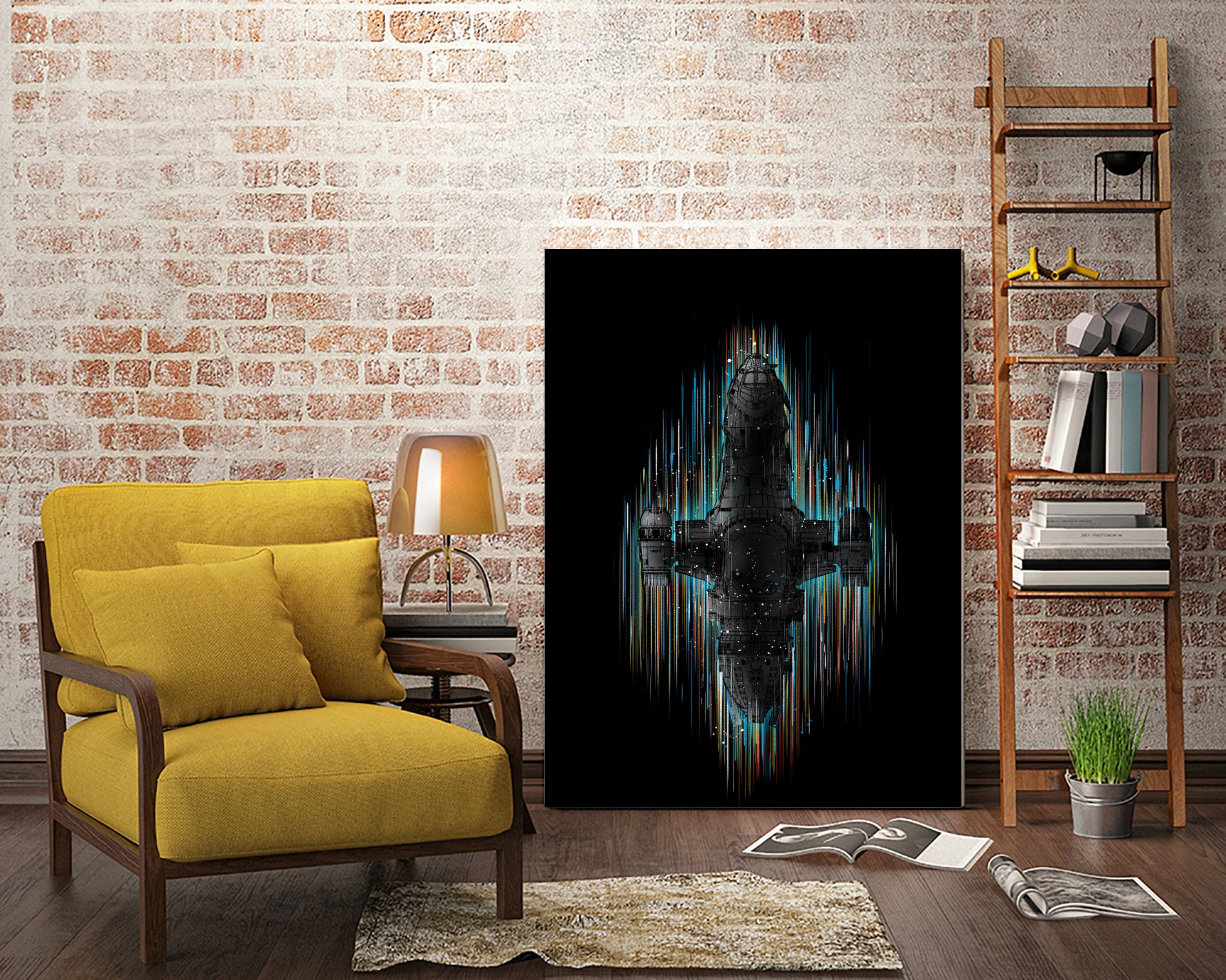 neon shiny by frederic levy-hadida on GIANT ART - black digital drawing
