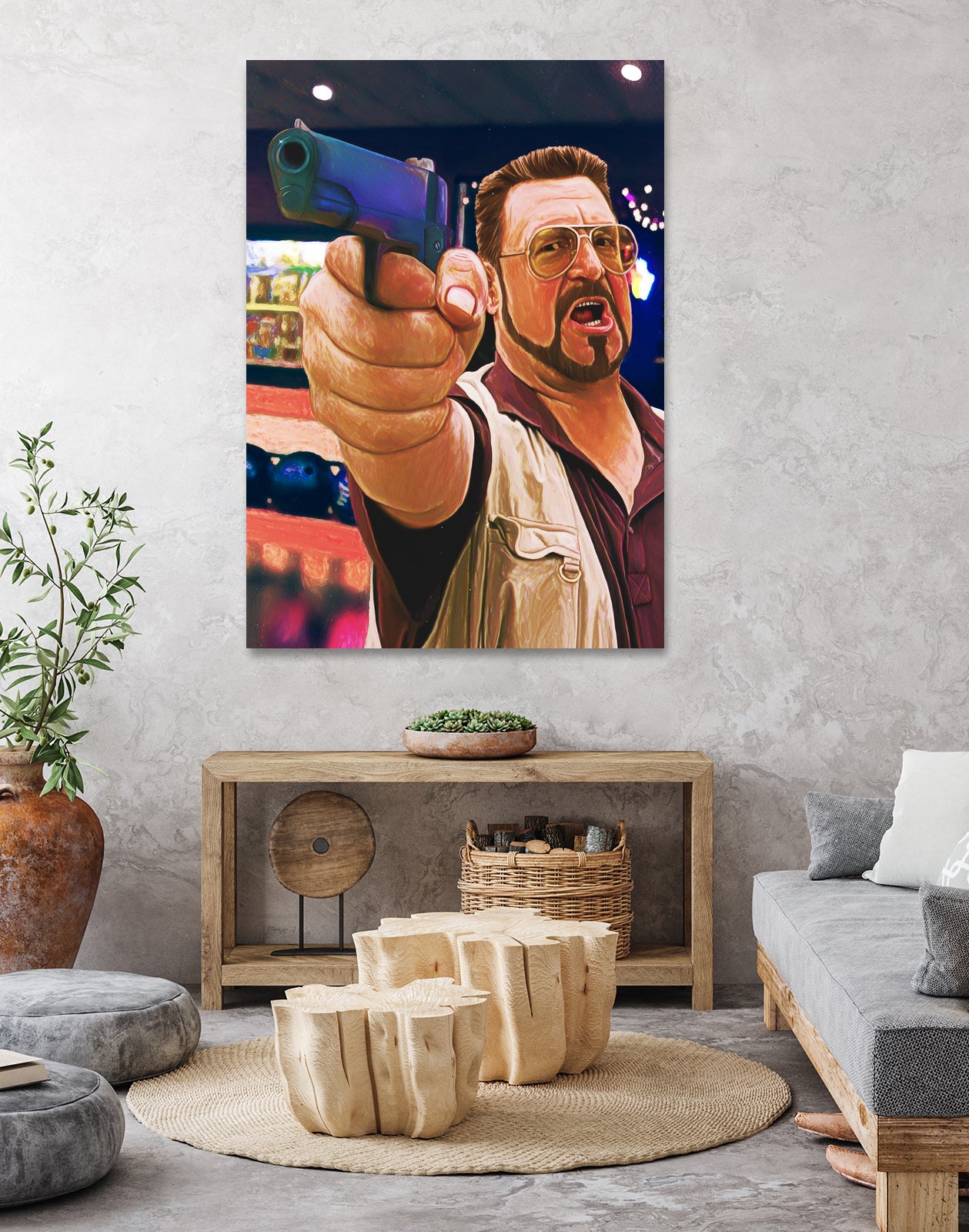 High Noon Walter by André Guldhjärta on GIANT ART - red digital painting