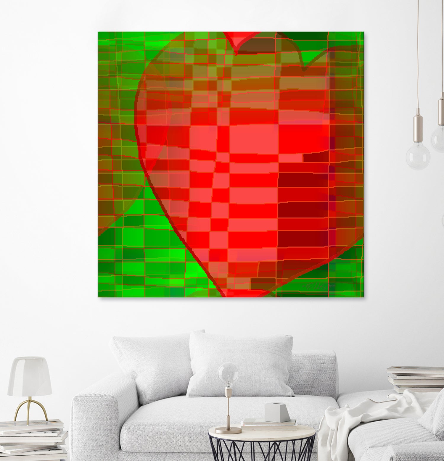 Muttertag 2023 by Thomas Dellenbach dELLaS on GIANT ART - red digital painting