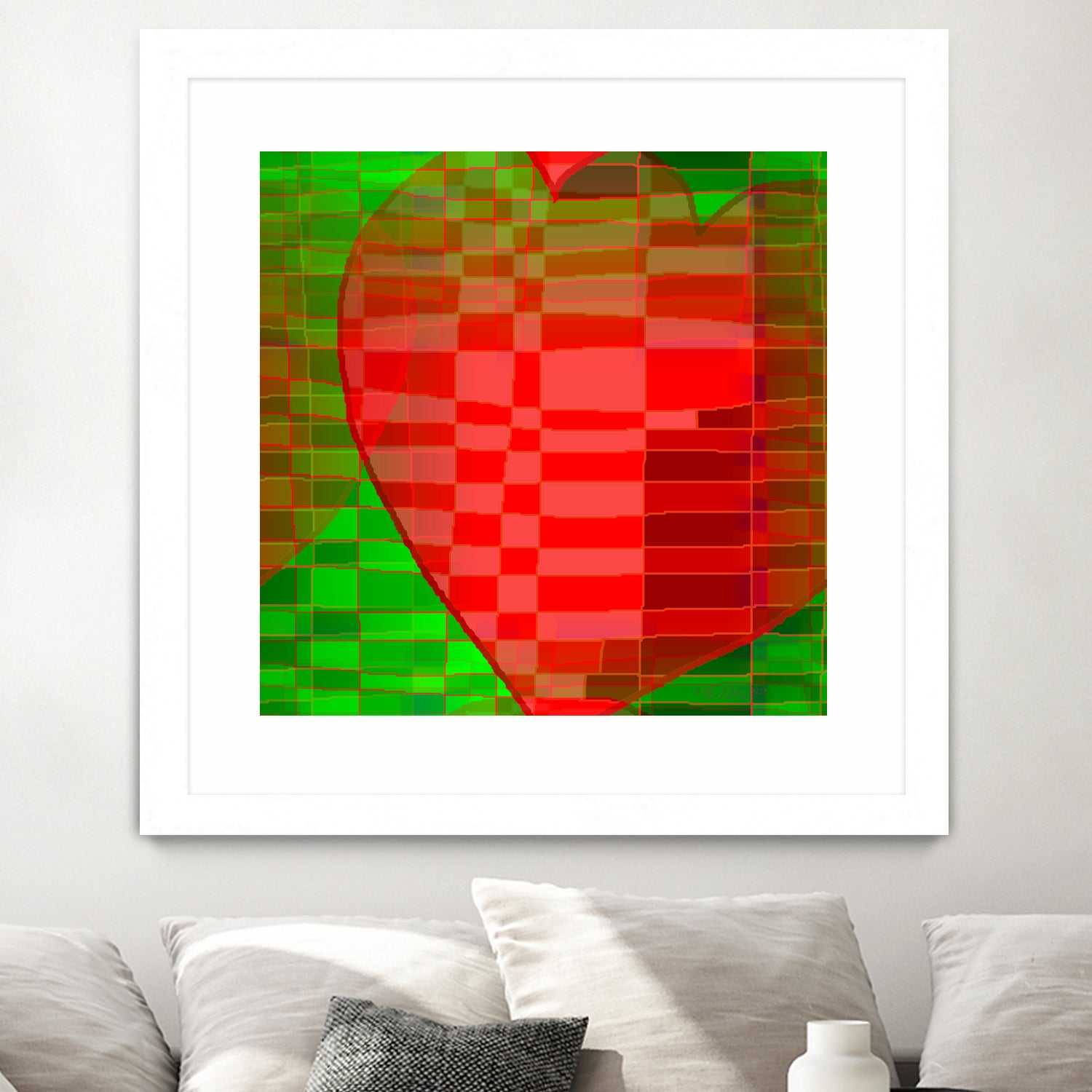 Muttertag 2023 by Thomas Dellenbach dELLaS on GIANT ART - red digital painting