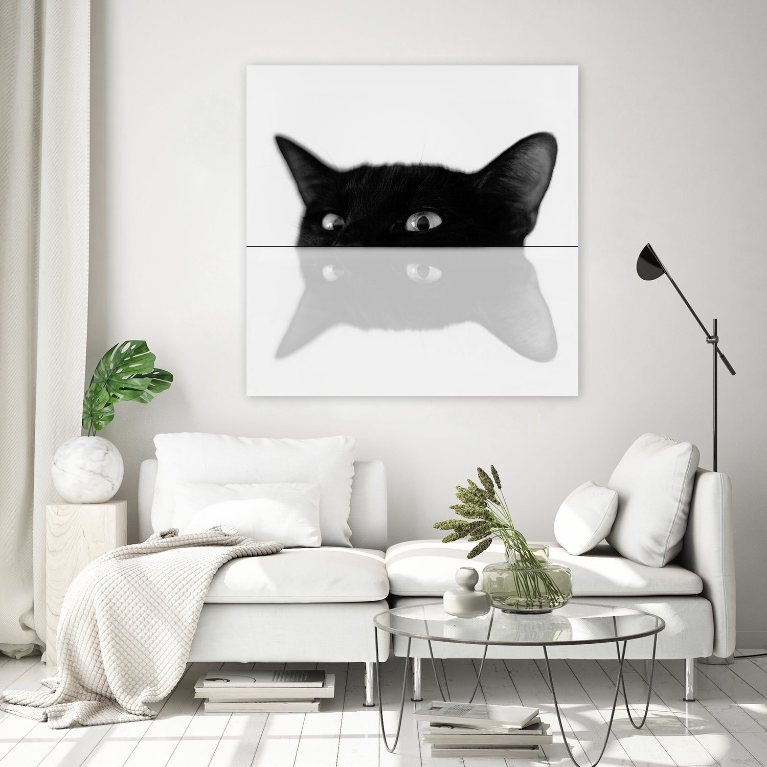 Cat by Tsvetelina Yurukova on GIANT ART - black photo illustration