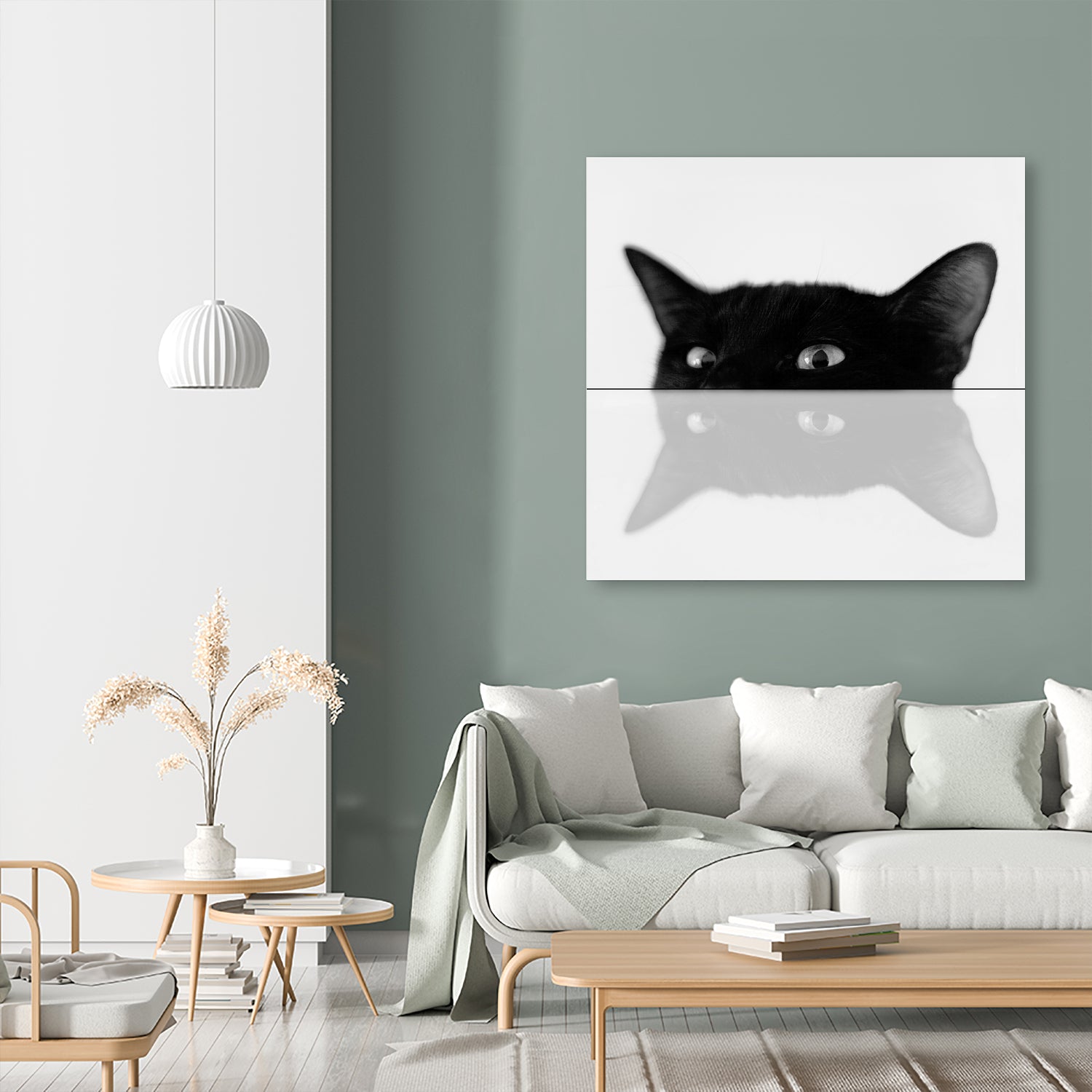 Cat by Tsvetelina Yurukova on GIANT ART - black photo illustration