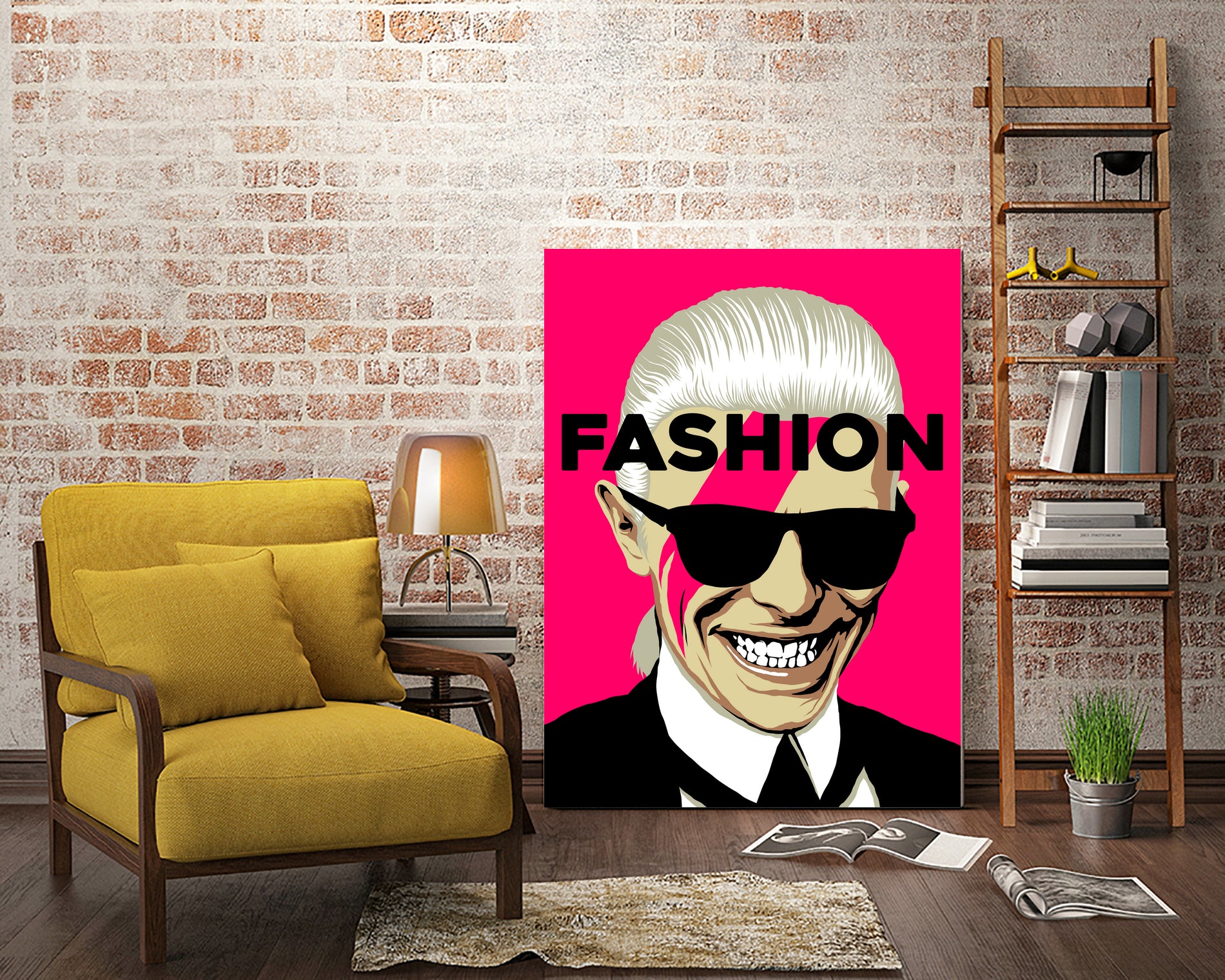 Fashion by Bily Mariano da Luz on GIANT ART - pink digital painting