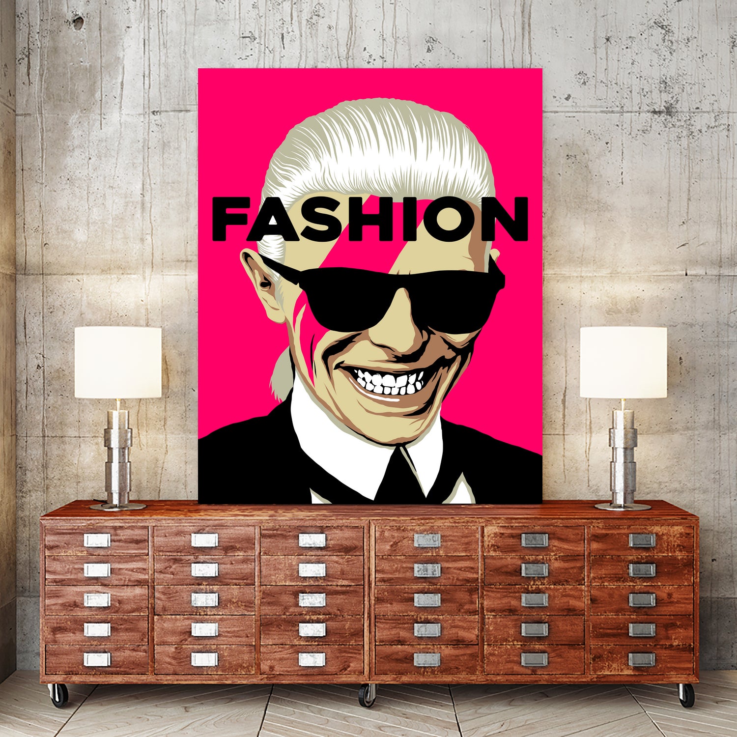 Fashion by Bily Mariano da Luz on GIANT ART - pink digital painting