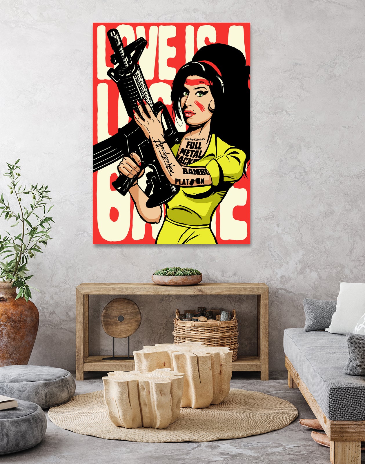 Love is a Losing Game by Bily Mariano da Luz on GIANT ART - red digital painting