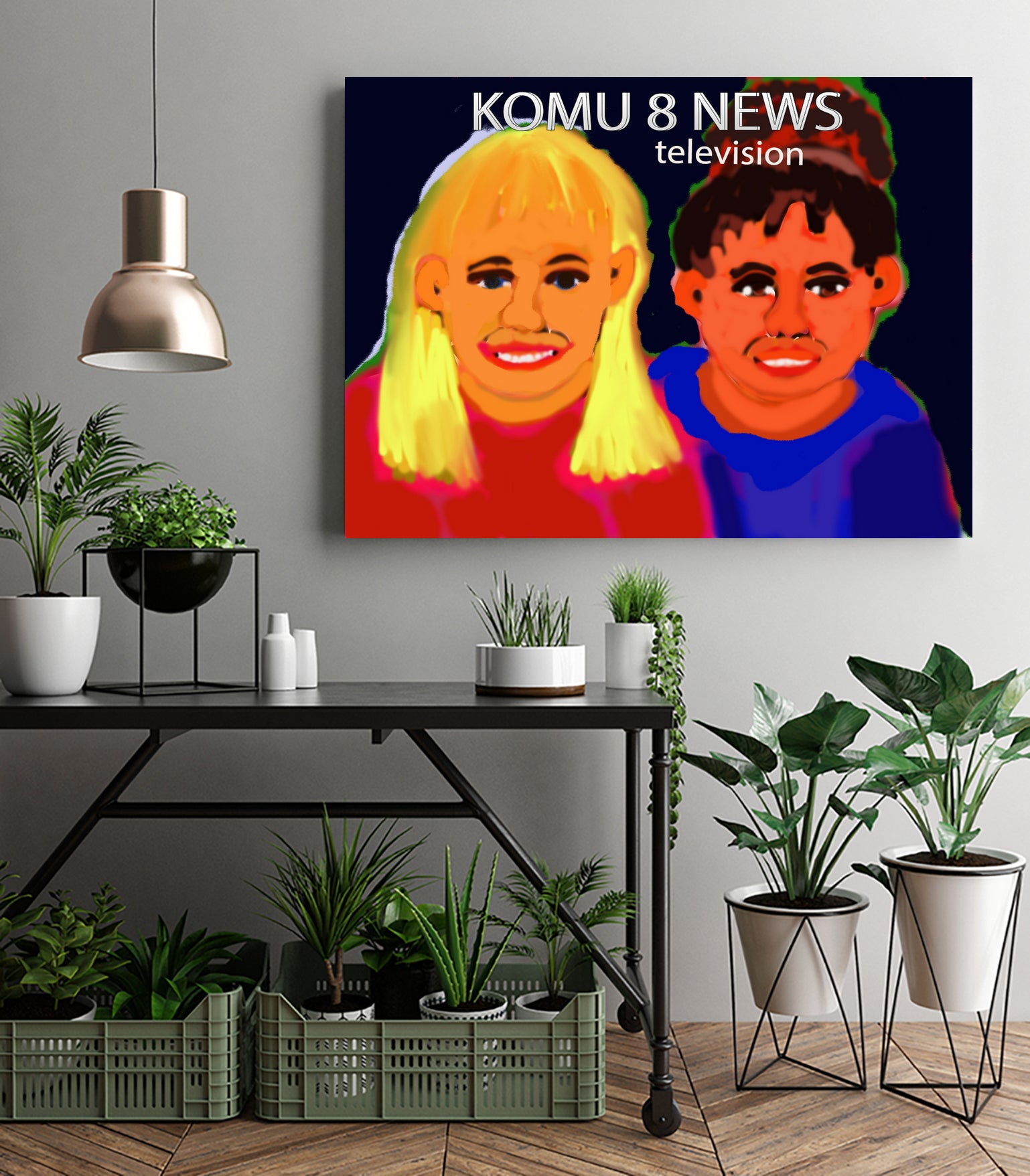 KOMUEmellie8 by Matthew McGuire on GIANT ART - blue digital painting