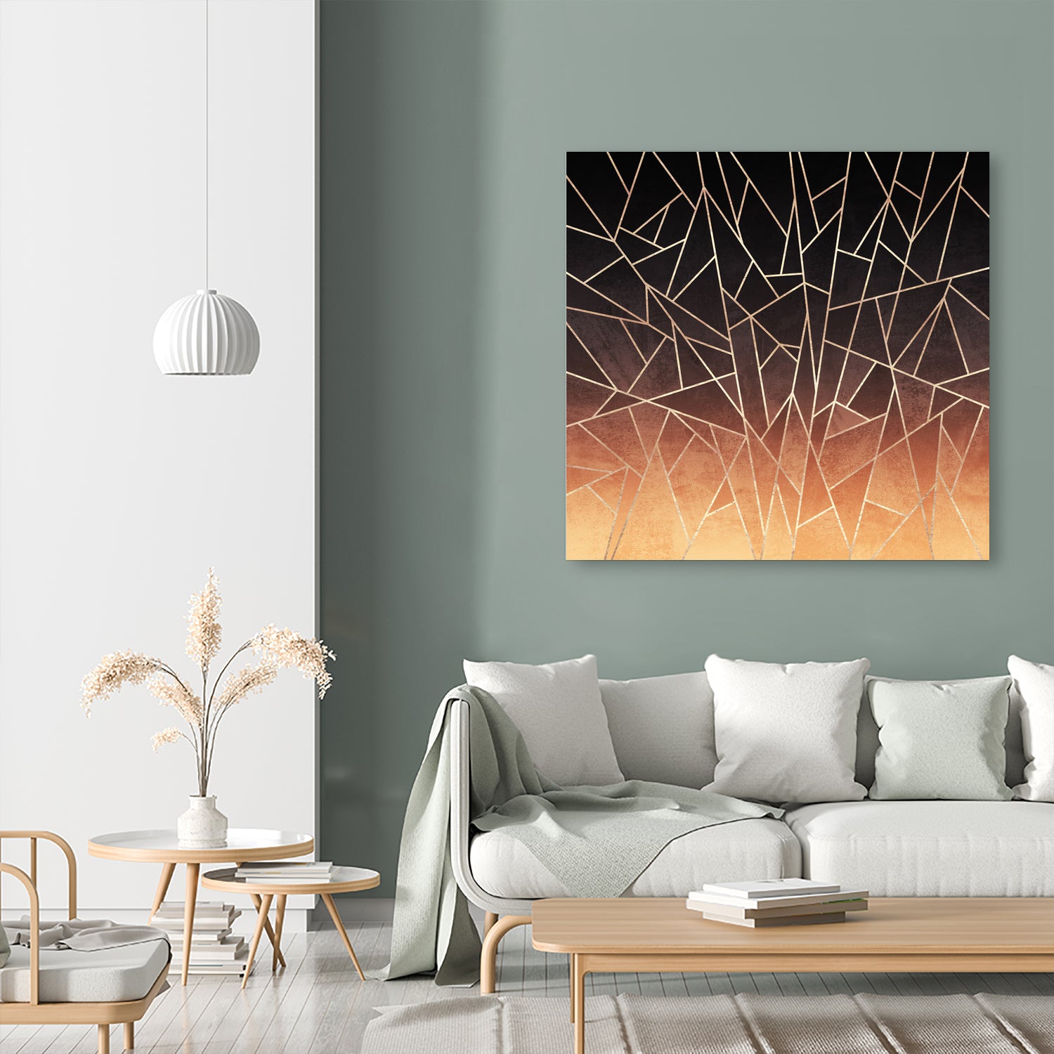 Shattered Ombre by Elisabeth Fredriksson on GIANT ART - brown digital painting