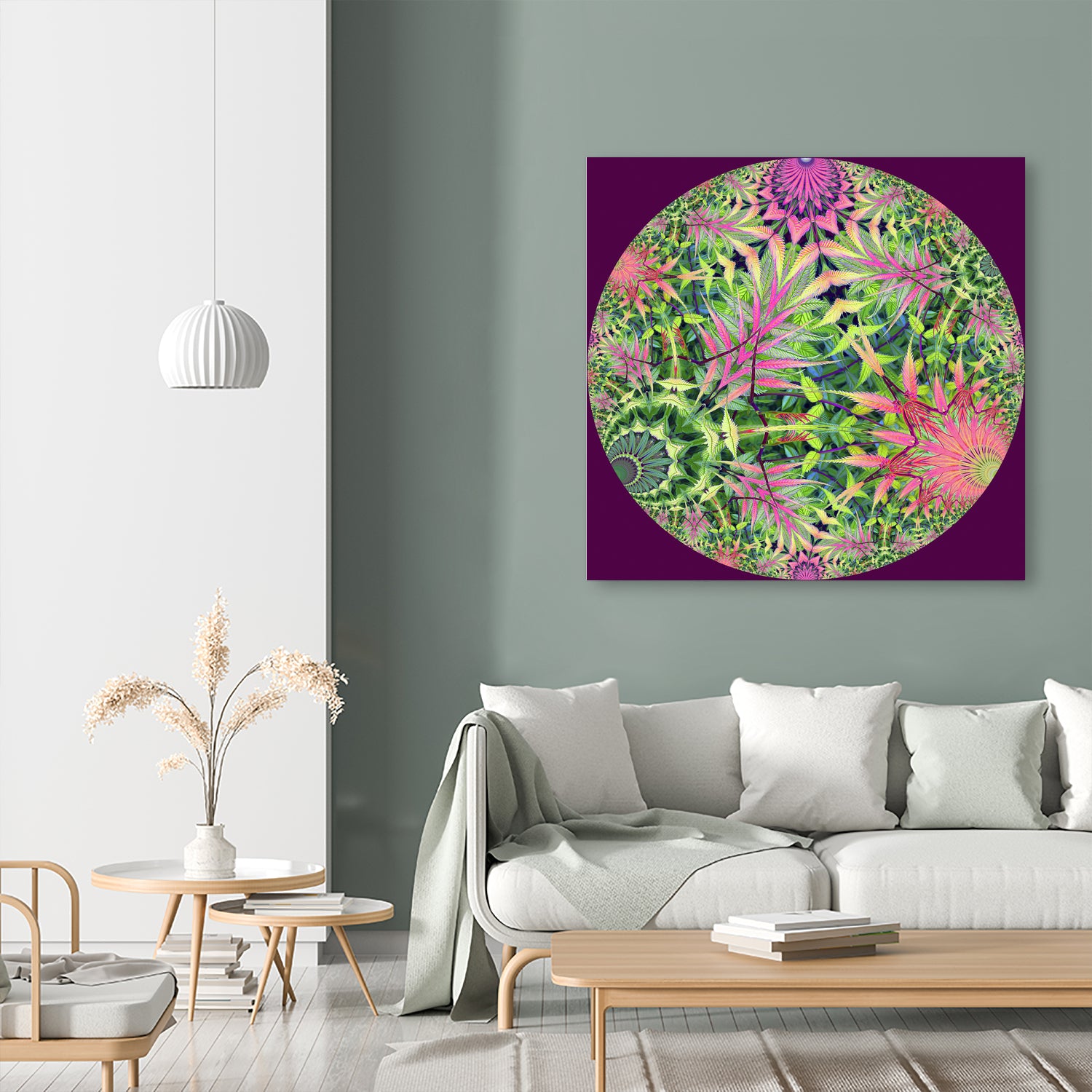 Hyperbolic Jungle by Digital Crafts on GIANT ART - green digital painting