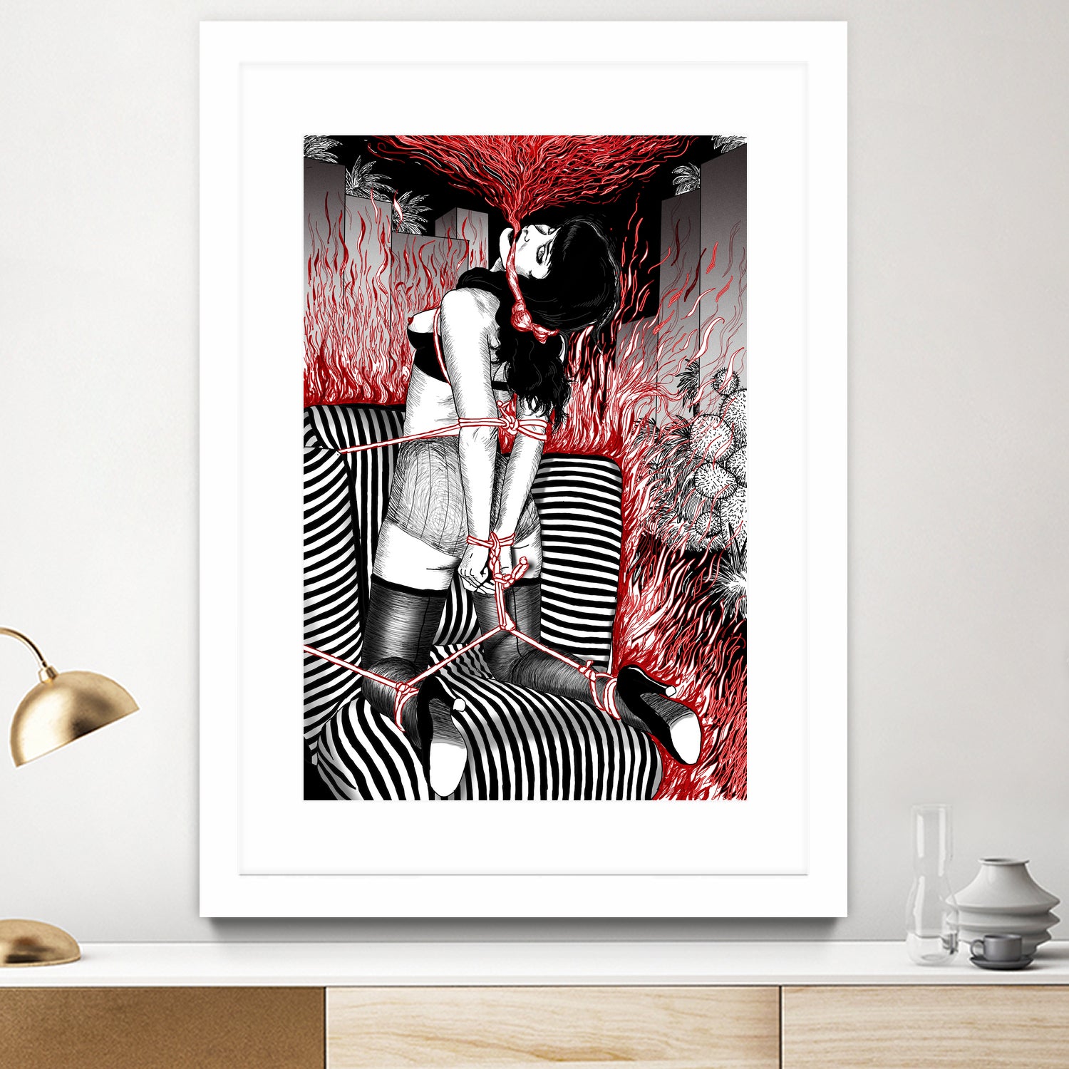 My Own Private Alcatraz by Petra Brnardic on GIANT ART - white digital painting